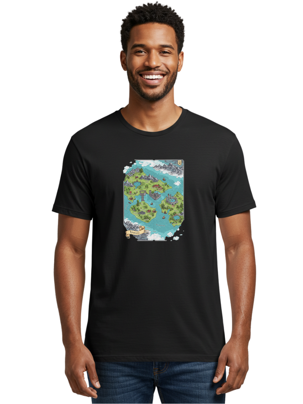 Varnas Men'S Graphic Tee, 100% Cotton, Comfortable Casual Summer Wear, Machine Washable, Vintage Camera, Old Camera, Antique Camera, Black Camera, Classic Photography, Photography Equipment, Nostalgic Device, Film Camera, Camera Art Baf615