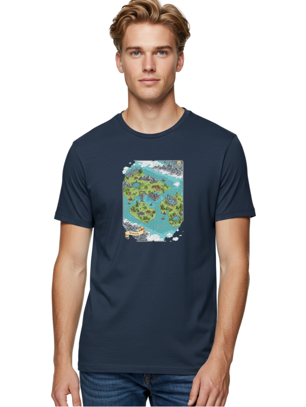 Varnas Men'S Graphic Tee, 100% Cotton, Comfortable Casual Summer Wear, Machine Washable, Vintage Camera, Old Camera, Antique Camera, Black Camera, Classic Photography, Photography Equipment, Nostalgic Device, Film Camera, Camera Art Baf615