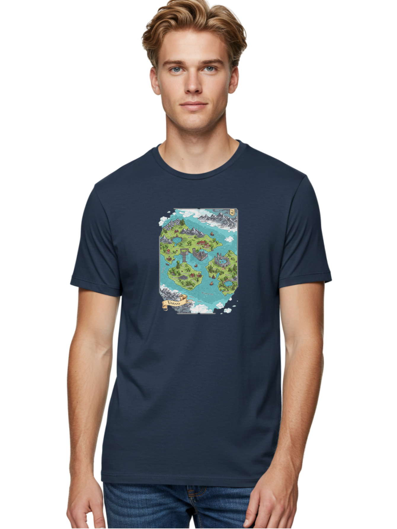 Varnas Men'S Graphic Tee, 100% Cotton, Comfortable Casual Summer Wear, Machine Washable, Vintage Camera, Old Camera, Antique Camera, Black Camera, Classic Photography, Photography Equipment, Nostalgic Device, Film Camera, Camera Art Baf615
