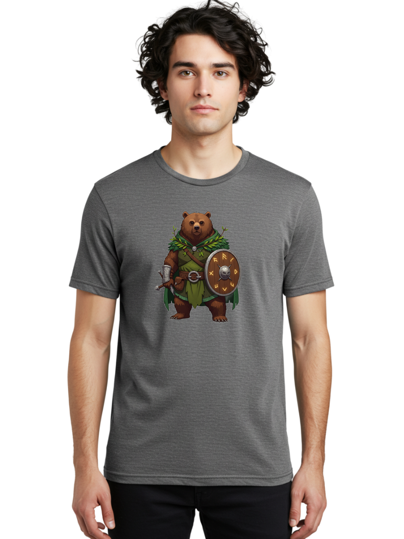 Viking-Bear Men'S Graphic Tee, 100% Cotton, Comfortable Casual Summer Wear, Machine Washable, Vintage Camera, Old Camera, Antique Camera, Black Camera, Classic Photography, Photography Equipment, Nostalgic Device, Film Camera, Camera Art Baf617