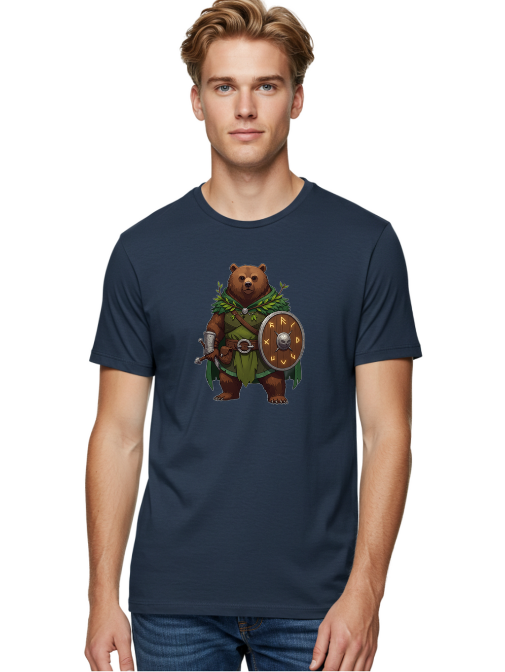 Viking-Bear Men'S Graphic Tee, 100% Cotton, Comfortable Casual Summer Wear, Machine Washable, Vintage Camera, Old Camera, Antique Camera, Black Camera, Classic Photography, Photography Equipment, Nostalgic Device, Film Camera, Camera Art Baf617