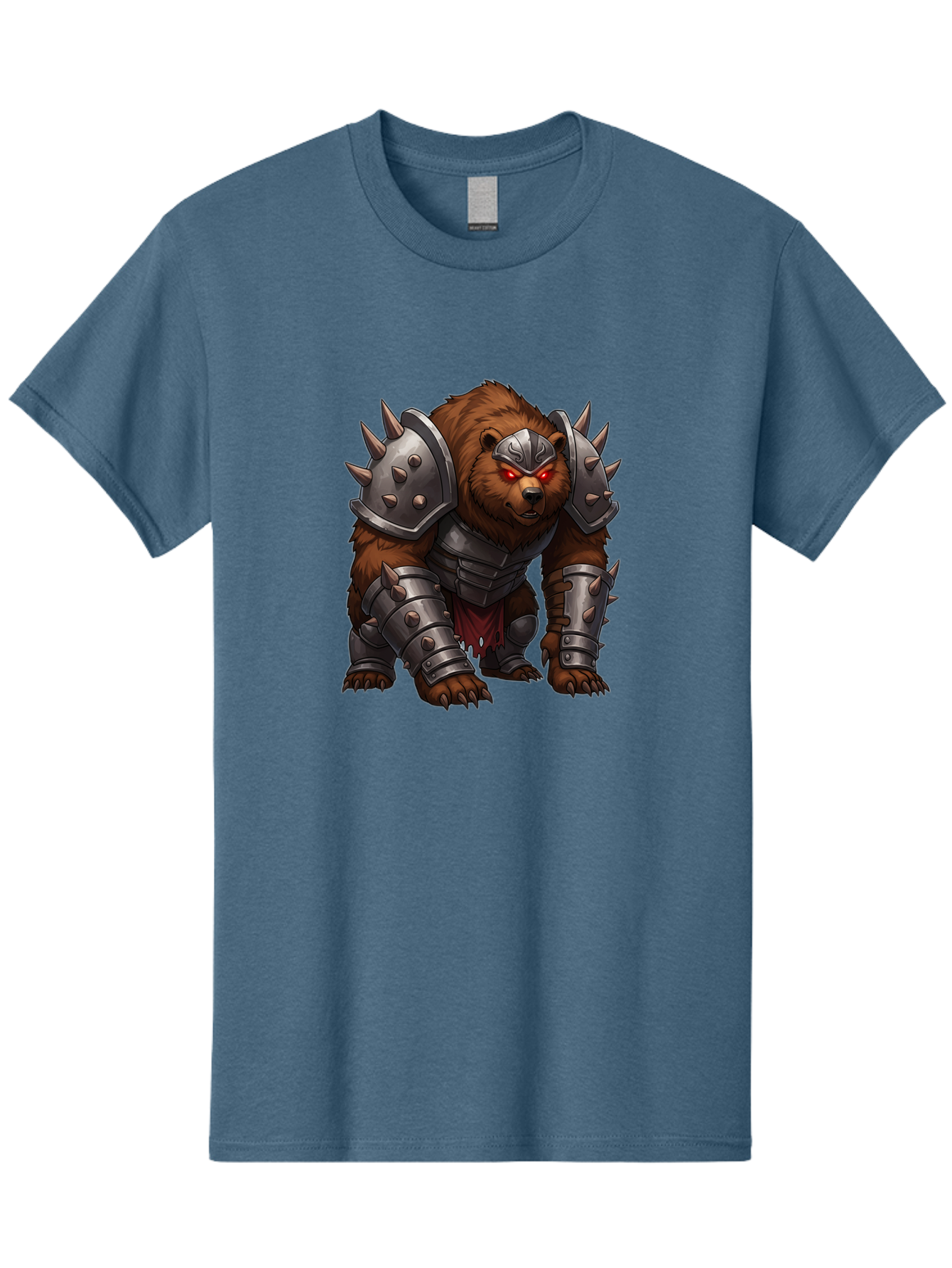 Warrior-Bear-1 Men'S Graphic Tee, 100% Cotton, Comfortable Casual Summer Wear, Machine Washable, Vintage Camera, Old Camera, Antique Camera, Black Camera, Classic Photography, Photography Equipment, Nostalgic Device, Film Camera, Camera Art Baf618