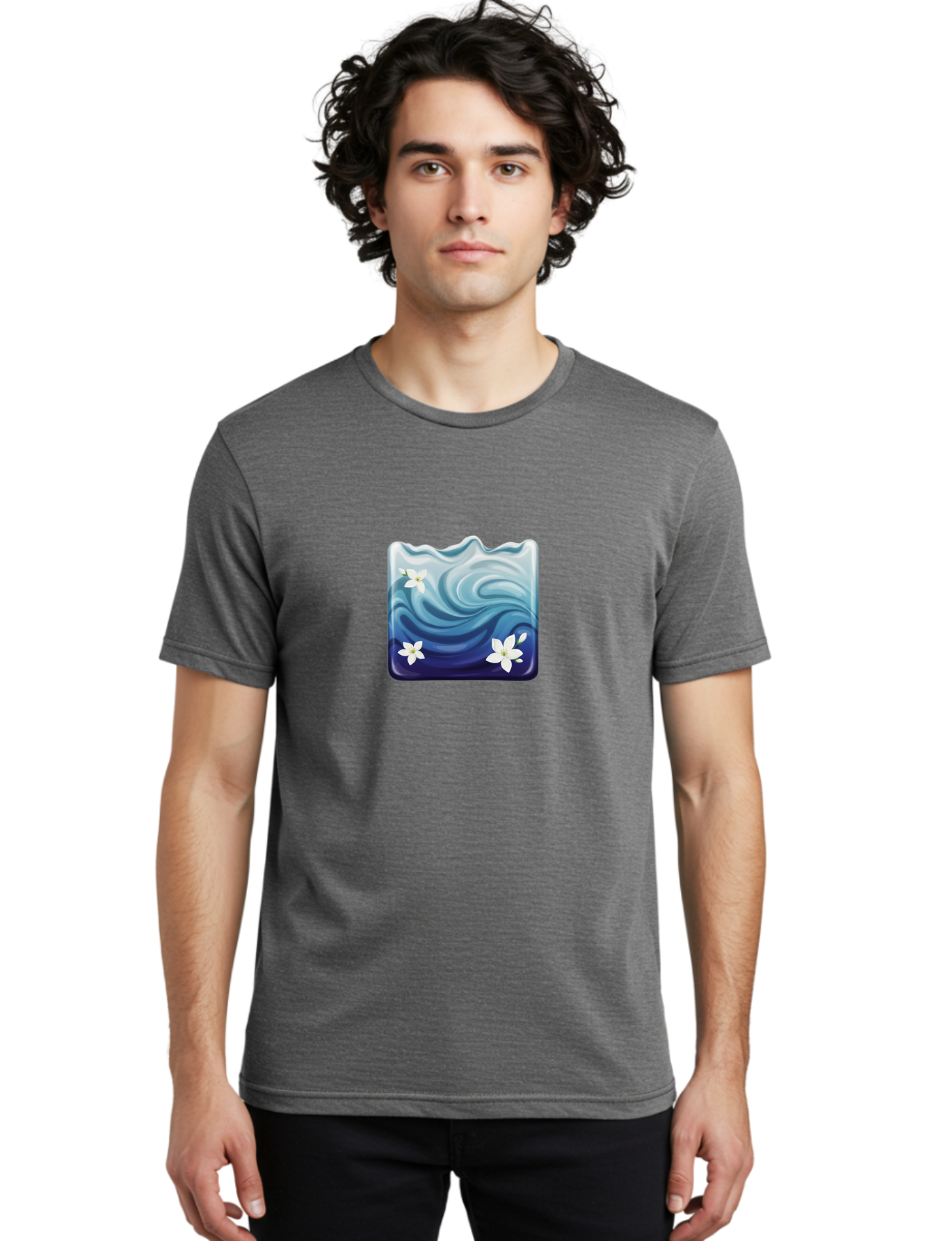 Water-And-Flowers Men'S Graphic Tee, 100% Cotton, Comfortable Casual Summer Wear, Machine Washable, Vintage Camera, Old Camera, Antique Camera, Black Camera, Classic Photography, Photography Equipment, Nostalgic Device, Film Camera, Camera Art Baf620