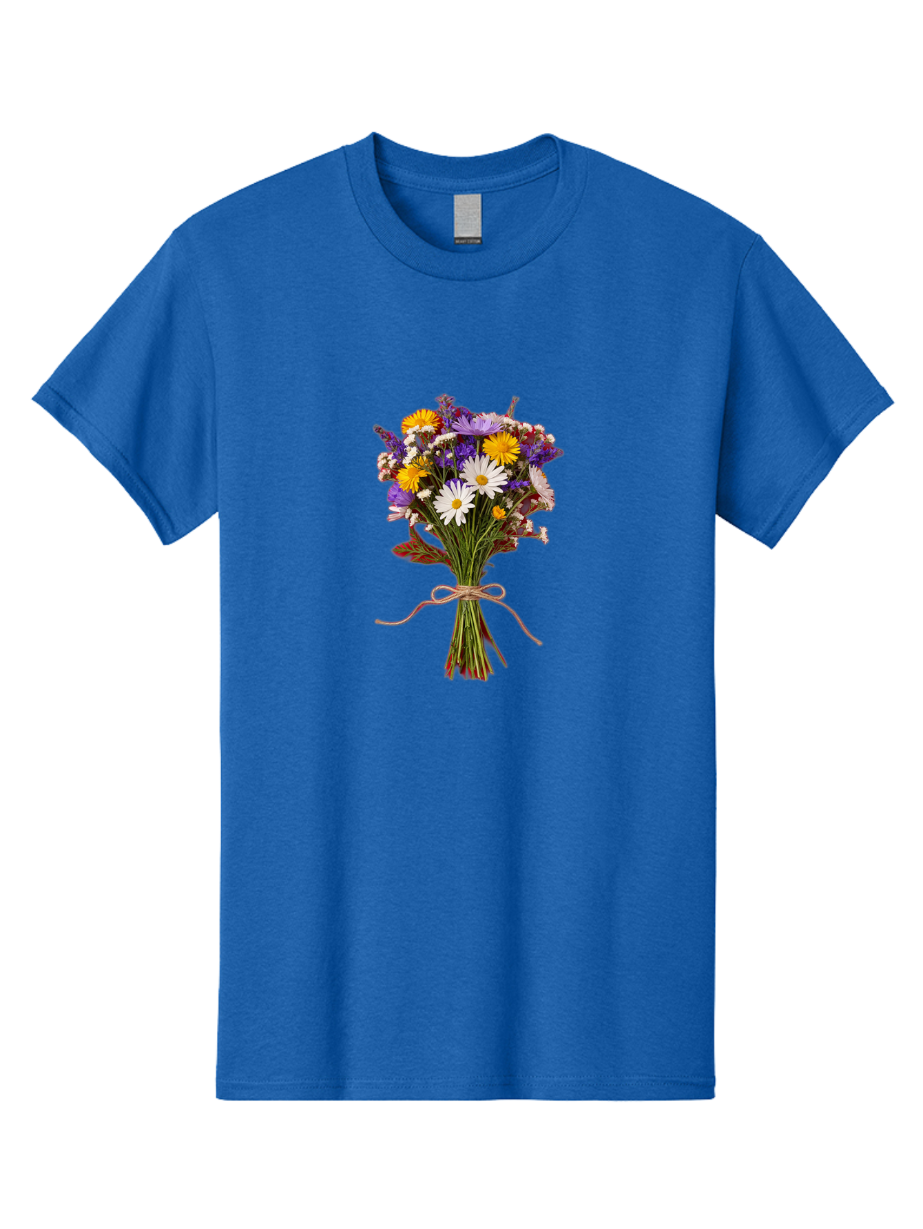 Wildflower-Bouquet-5 Men'S Graphic Tee, 100% Cotton, Comfortable Casual Summer Wear, Machine Washable, Vintage Camera, Old Camera, Antique Camera, Black Camera, Classic Photography, Photography Equipment, Nostalgic Device, Film Camera, Baf658