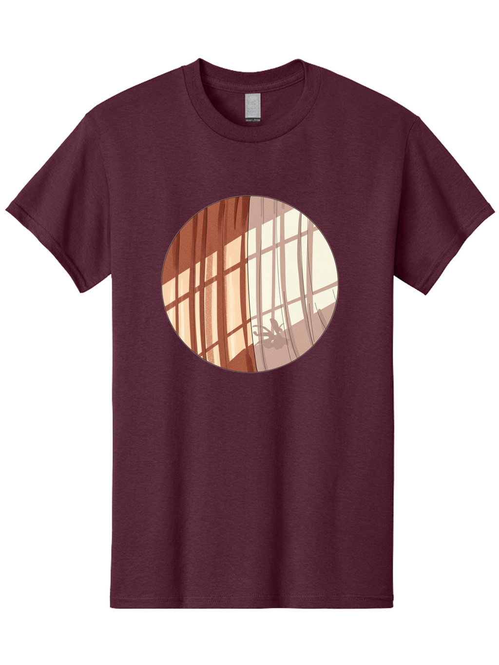 Window-Curtain-Shadows Men'S Graphic Tee, 100% Cotton, Comfortable Casual Summer Wear, Machine Washable, Vintage Camera, Old Camera, Antique Camera, Black Camera, Classic Photography, Photography Equipment, Nostalgic Device, Film Camera, Baf664