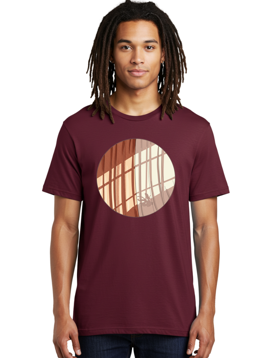 Window-Curtain-Shadows Men'S Graphic Tee, 100% Cotton, Comfortable Casual Summer Wear, Machine Washable, Vintage Camera, Old Camera, Antique Camera, Black Camera, Classic Photography, Photography Equipment, Nostalgic Device, Film Camera, Baf664