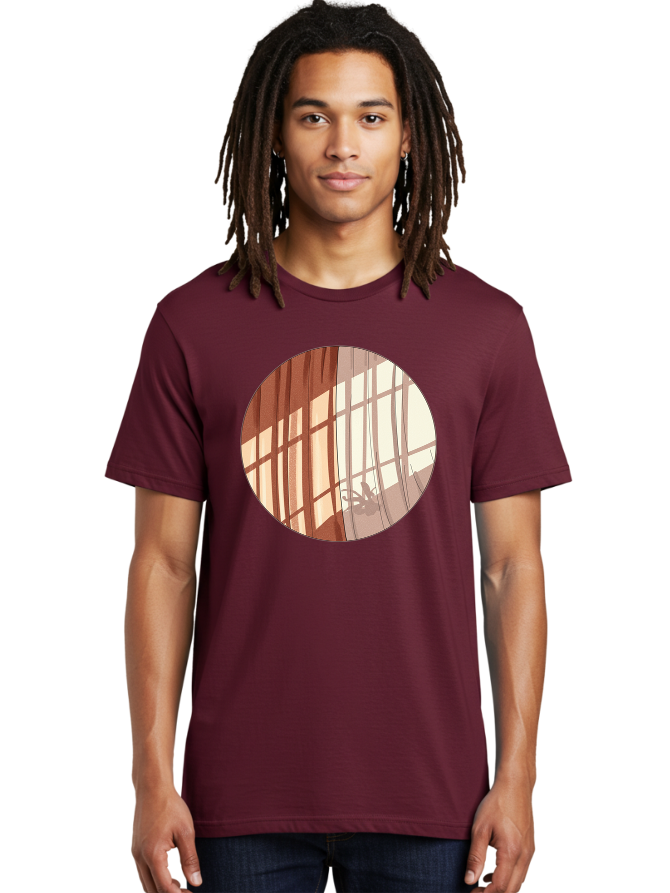 Window-Curtain-Shadows Men'S Graphic Tee, 100% Cotton, Comfortable Casual Summer Wear, Machine Washable, Vintage Camera, Old Camera, Antique Camera, Black Camera, Classic Photography, Photography Equipment, Nostalgic Device, Film Camera, Baf664