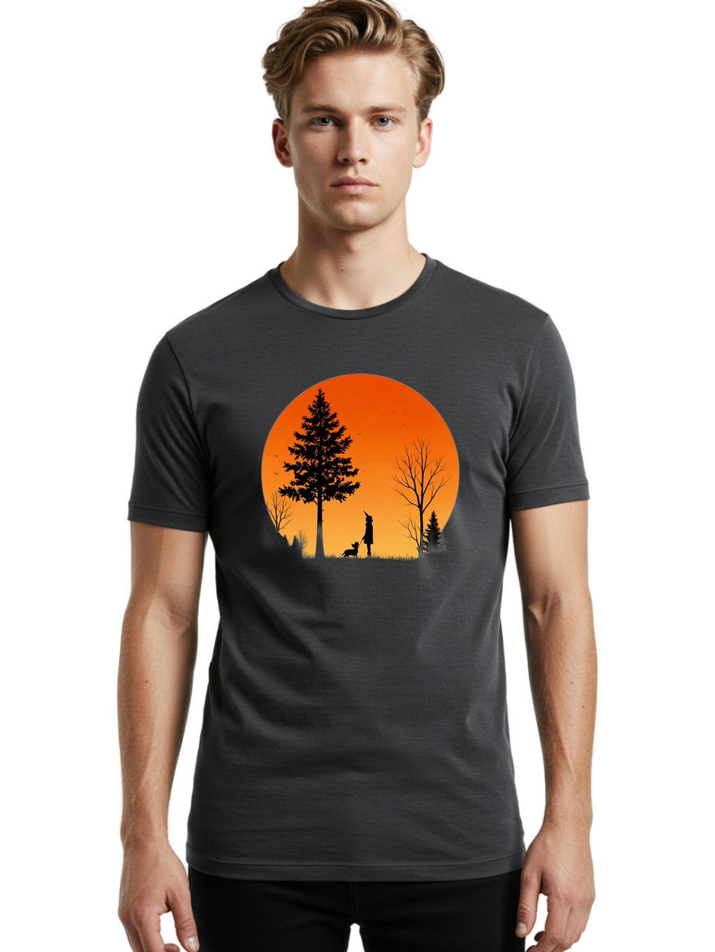 Witch-And-Dog Men'S Graphic Tee, 100% Cotton, Comfortable Casual Summer Wear, Machine Washable, Vintage Camera, Old Camera, Antique Camera, Black Camera, Classic Photography, Photography Equipment, Nostalgic Device, Film Camera, Camera Art Baf670