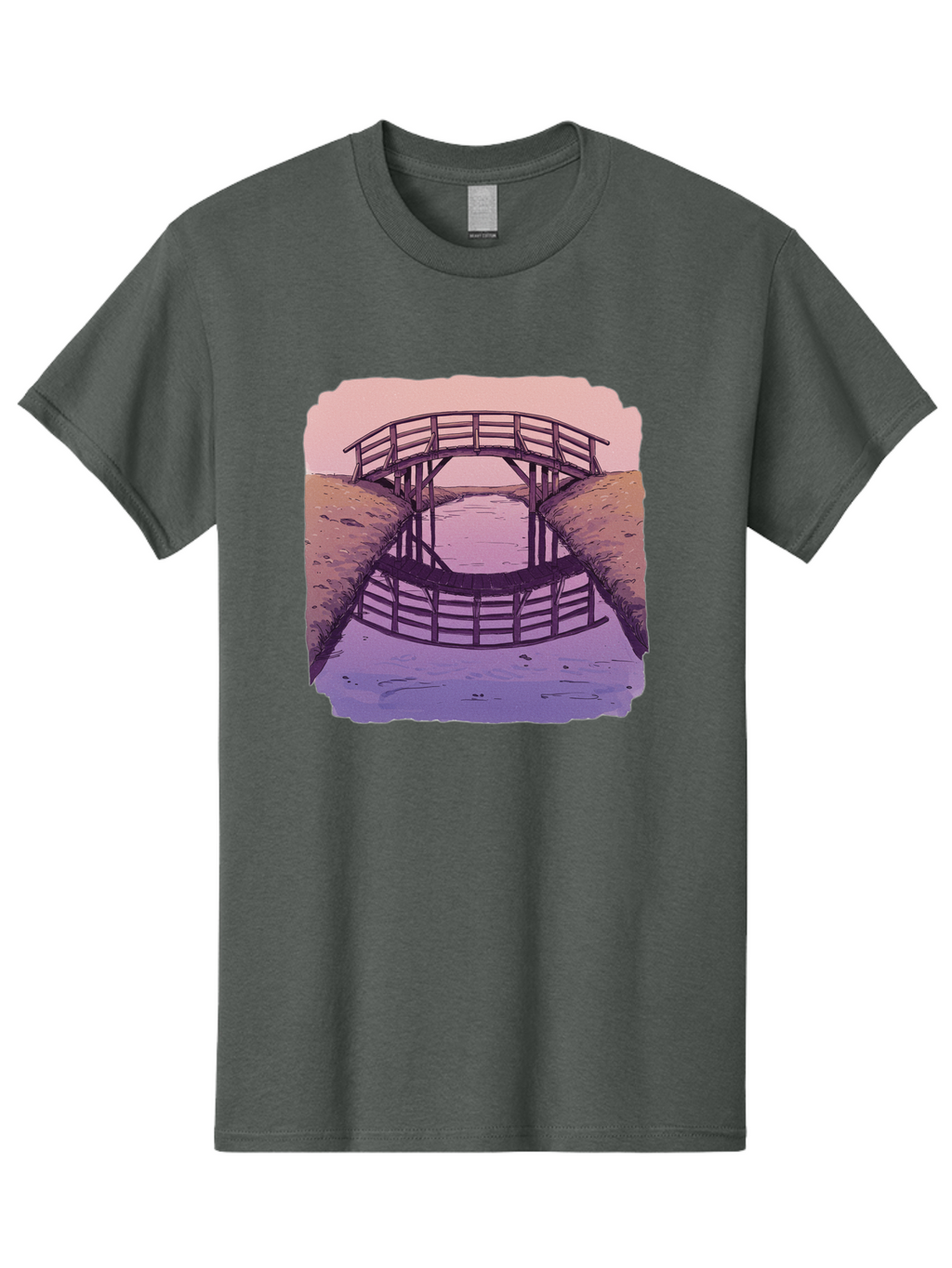 Wooden-Bridge Men'S Graphic Tee, 100% Cotton, Comfortable Casual Summer Wear, Machine Washable, Vintage Camera, Old Camera, Antique Camera, Black Camera, Classic Photography, Photography Equipment, Nostalgic Device, Film Camera, Camera Art Baf672
