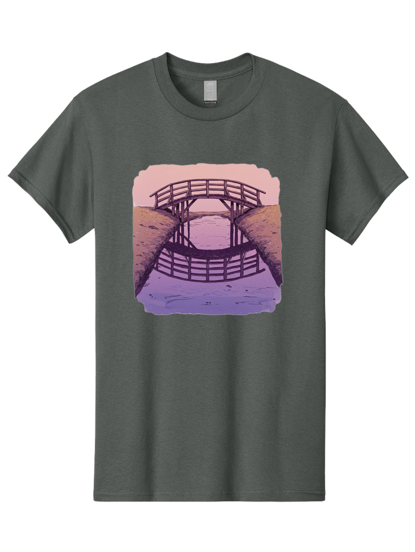 Wooden-Bridge Men'S Graphic Tee, 100% Cotton, Comfortable Casual Summer Wear, Machine Washable, Vintage Camera, Old Camera, Antique Camera, Black Camera, Classic Photography, Photography Equipment, Nostalgic Device, Film Camera, Camera Art Baf672