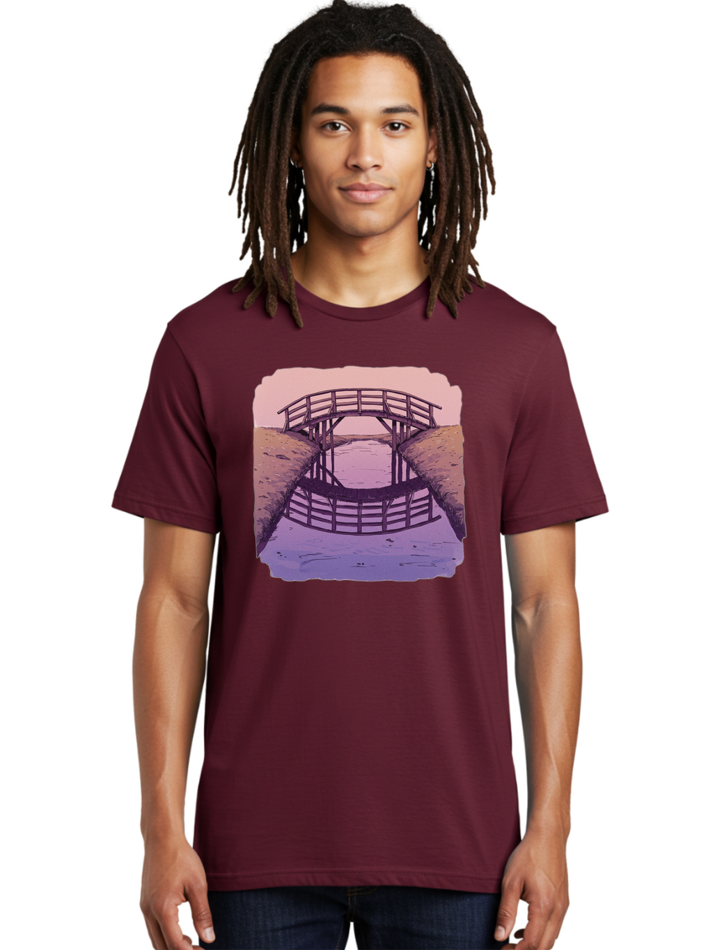 Wooden-Bridge Men'S Graphic Tee, 100% Cotton, Comfortable Casual Summer Wear, Machine Washable, Vintage Camera, Old Camera, Antique Camera, Black Camera, Classic Photography, Photography Equipment, Nostalgic Device, Film Camera, Camera Art Baf672