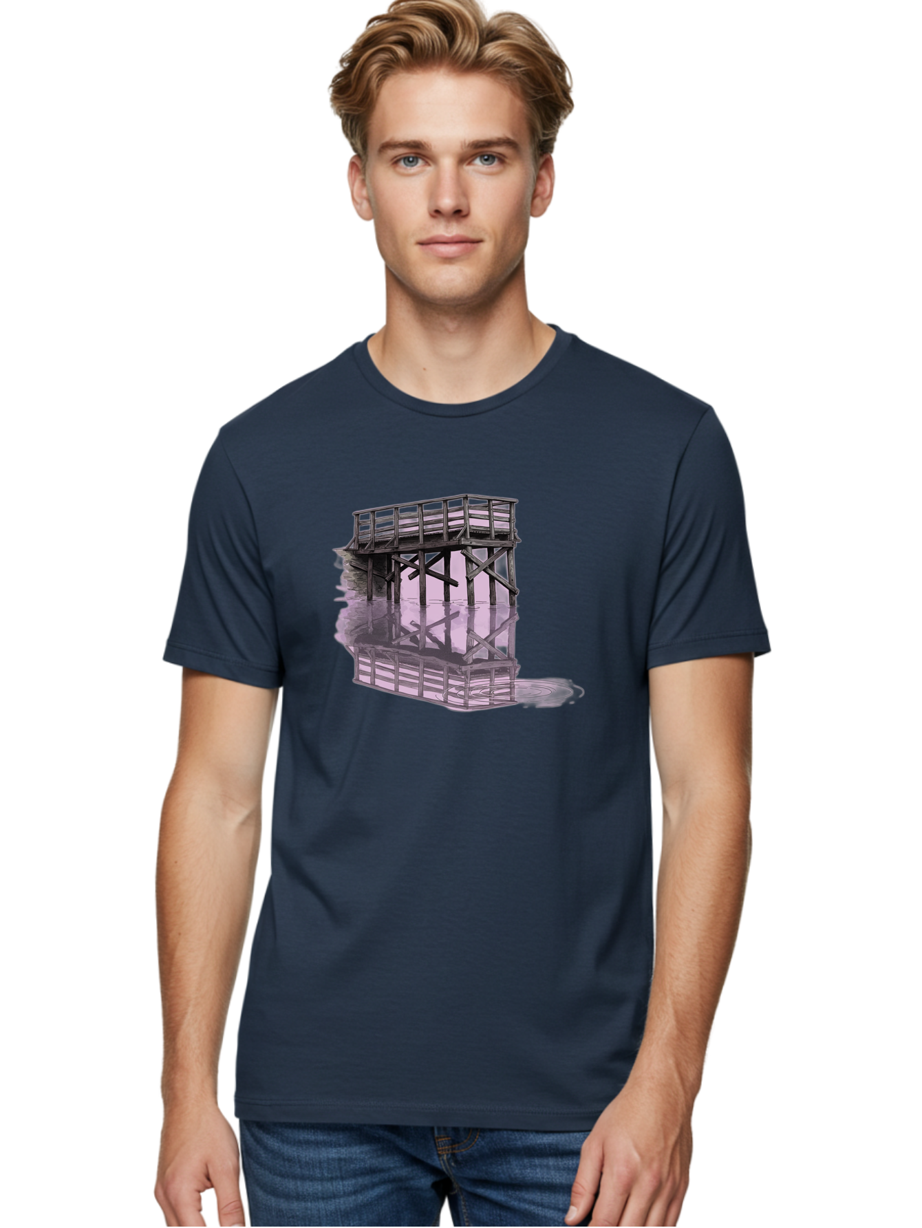 Wooden-Structure Men'S Graphic Tee, 100% Cotton, Comfortable Casual Summer Wear, Machine Washable, Vintage Camera, Old Camera, Antique Camera, Black Camera, Classic Photography, Photography Equipment, Nostalgic Device, Film Camera, Camera Art Baf674