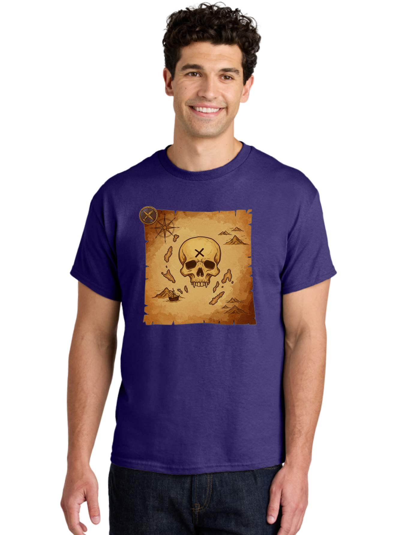 X-Marks-The-Spot Men'S Graphic Tee, 100% Cotton, Comfortable Casual Summer Wear, Machine Washable, Vintage Camera, Old Camera, Antique Camera, Black Camera, Classic Photography, Photography Equipment, Nostalgic Device, Film Camera, Camera Art Baf678