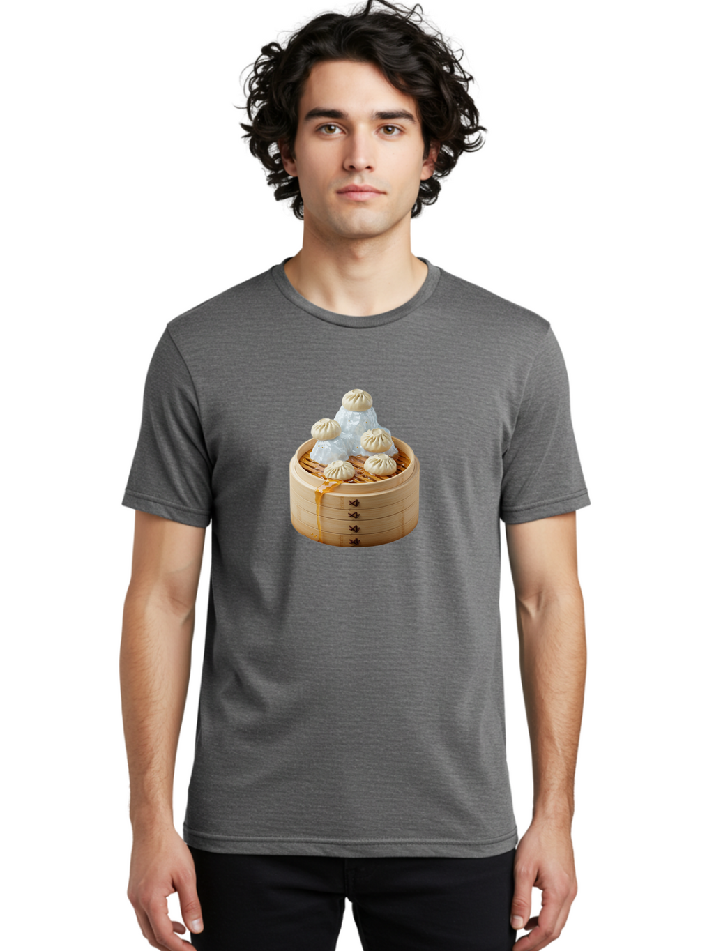 Xiaolongbao-Dumplings Men'S Graphic Tee, 100% Cotton, Comfortable Casual Summer Wear, Machine Washable, Vintage Camera, Old Camera, Antique Camera, Black Camera, Classic Photography, Photography Equipment, Nostalgic Device, Film Camera, Baf681