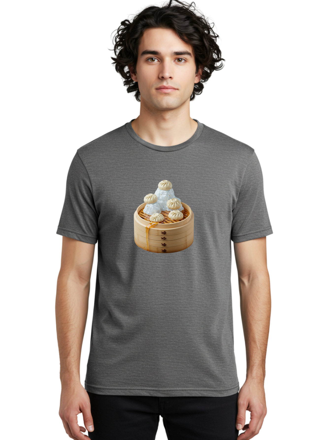 Xiaolongbao-Dumplings Men'S Graphic Tee, 100% Cotton, Comfortable Casual Summer Wear, Machine Washable, Vintage Camera, Old Camera, Antique Camera, Black Camera, Classic Photography, Photography Equipment, Nostalgic Device, Film Camera, Baf681