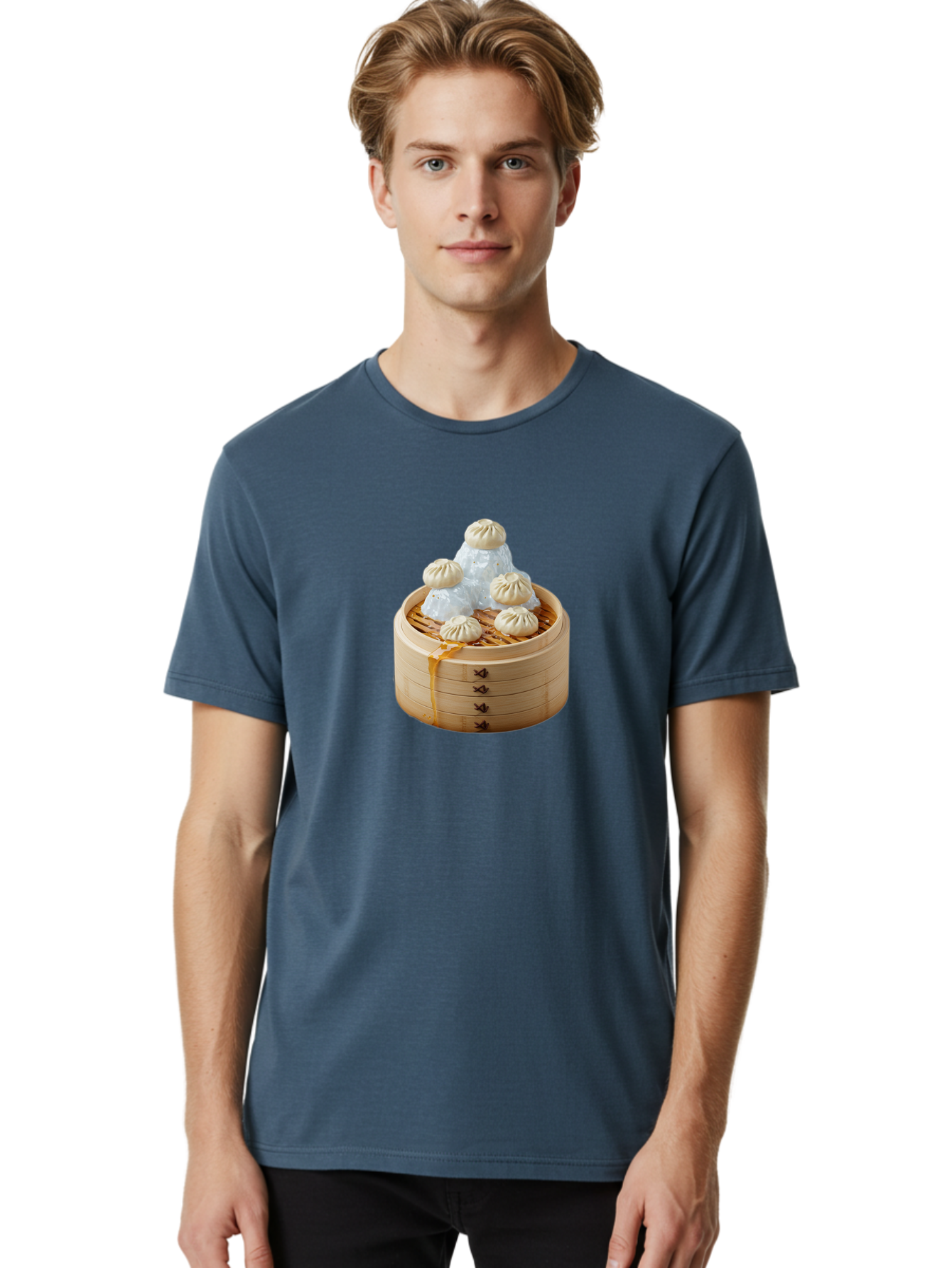 Xiaolongbao-Dumplings Men'S Graphic Tee, 100% Cotton, Comfortable Casual Summer Wear, Machine Washable, Vintage Camera, Old Camera, Antique Camera, Black Camera, Classic Photography, Photography Equipment, Nostalgic Device, Film Camera, Baf681