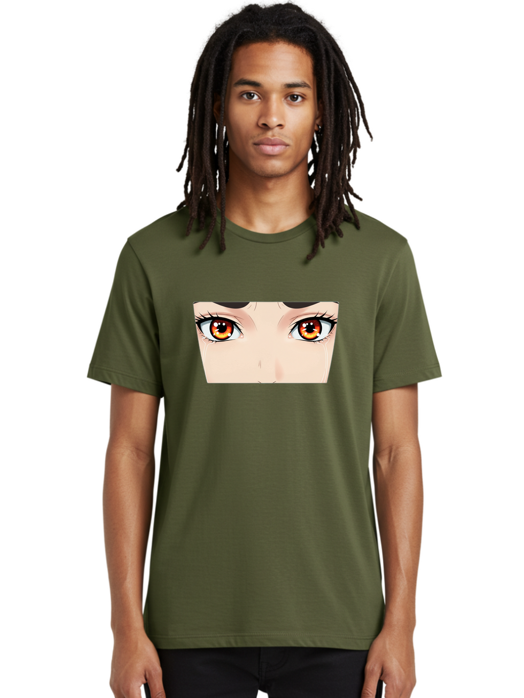 Anime-Eyes Men'S Graphic Tee, 100% Cotton, Comfortable Casual Summer Wear, Machine Washable, Vintage Camera, Old Camera, Antique Camera, Black Camera, Classic Photography, Photography Equipment, Nostalgic Device, Film Camera, Camera Art Baf684
