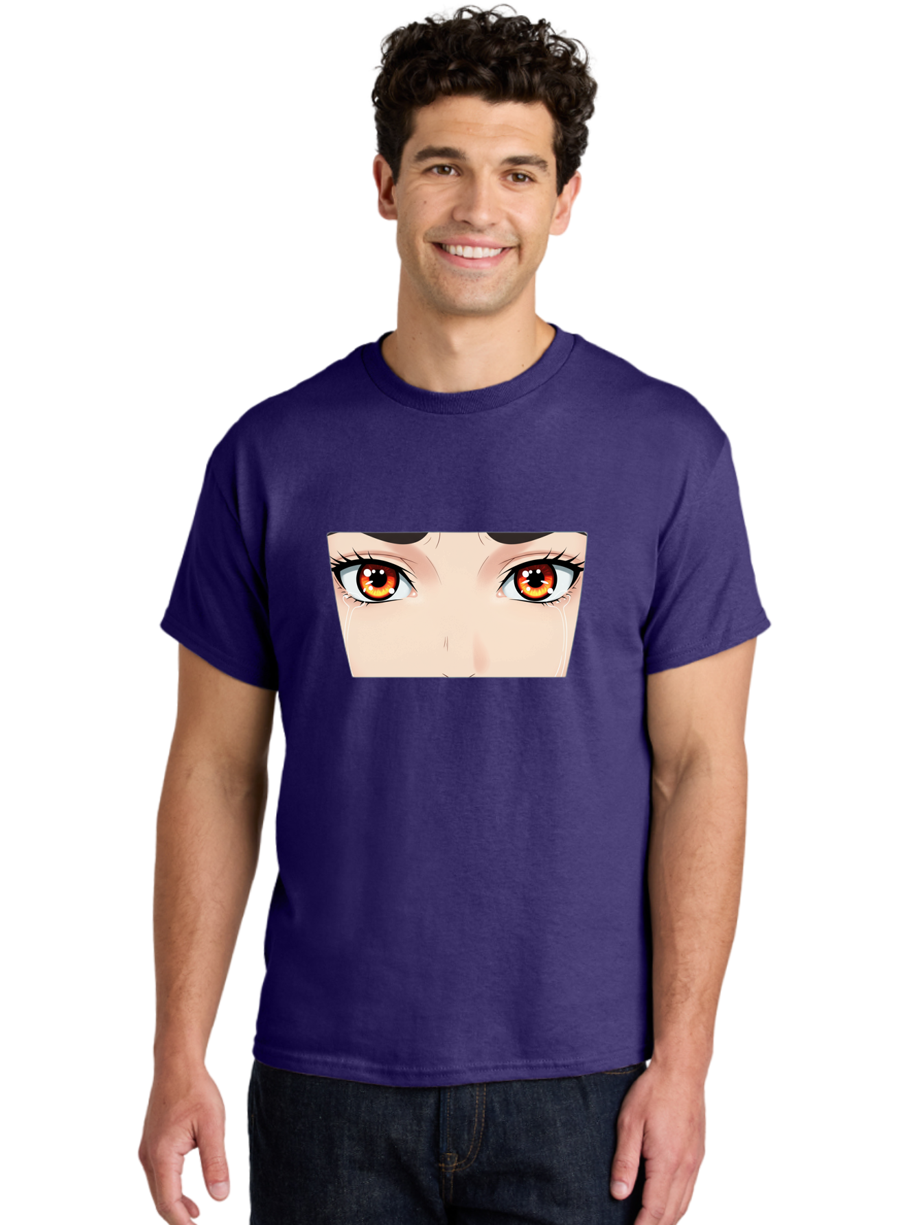 Anime-Eyes Men'S Graphic Tee, 100% Cotton, Comfortable Casual Summer Wear, Machine Washable, Vintage Camera, Old Camera, Antique Camera, Black Camera, Classic Photography, Photography Equipment, Nostalgic Device, Film Camera, Camera Art Baf684