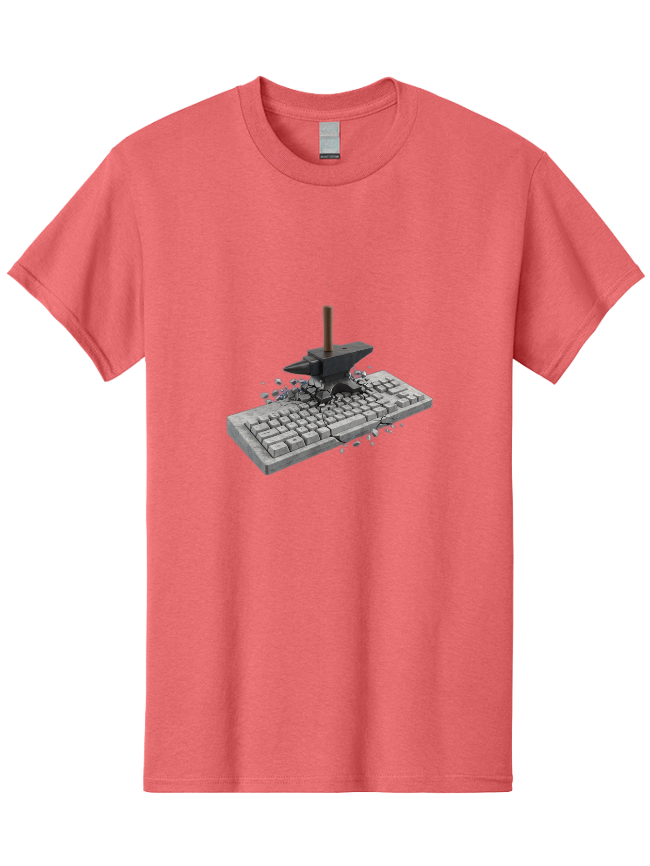 Anvil-Breaking-Keyboard Men'S Graphic Tee, 100% Cotton, Comfortable Casual Summer Wear, Machine Washable, Vintage Camera, Old Camera, Antique Camera, Black Camera, Classic Photography, Photography Equipment, Nostalgic Device, Film Camera, Baf685