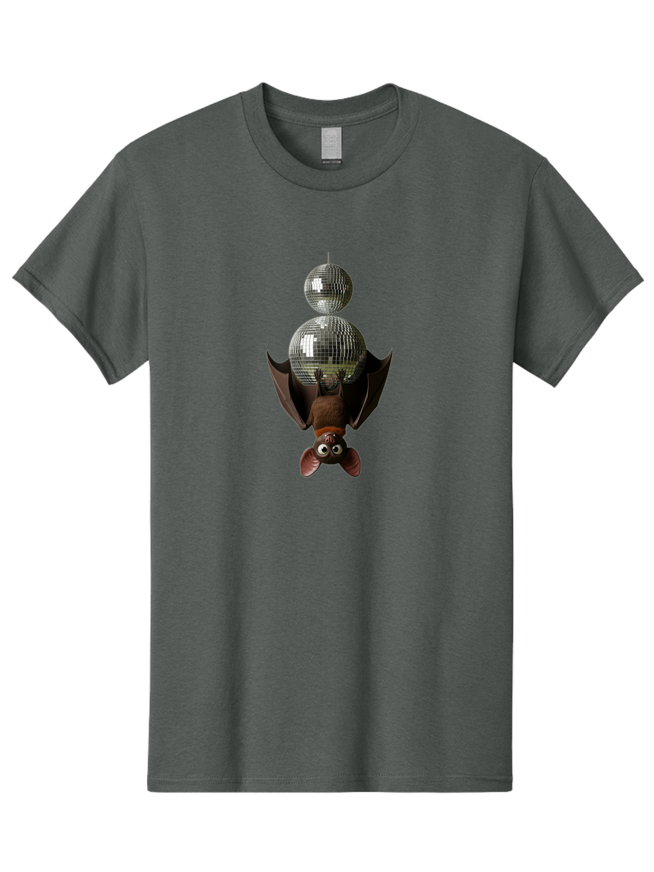 Bat-And-Disco-Balls Men'S Graphic Tee, 100% Cotton, Comfortable Casual Summer Wear, Machine Washable, Vintage Camera, Old Camera, Antique Camera, Black Camera, Classic Photography, Photography Equipment, Nostalgic Device, Film Camera, Baf686