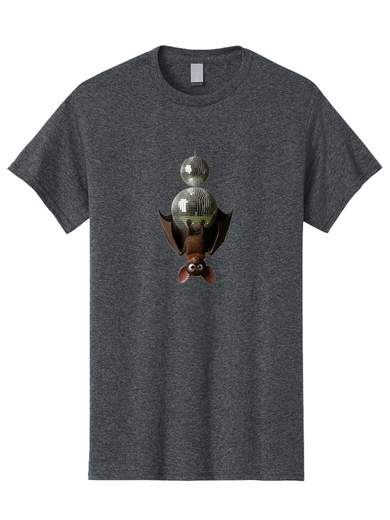 Bat-And-Disco-Balls Men'S Graphic Tee, 100% Cotton, Comfortable Casual Summer Wear, Machine Washable, Vintage Camera, Old Camera, Antique Camera, Black Camera, Classic Photography, Photography Equipment, Nostalgic Device, Film Camera, Baf686