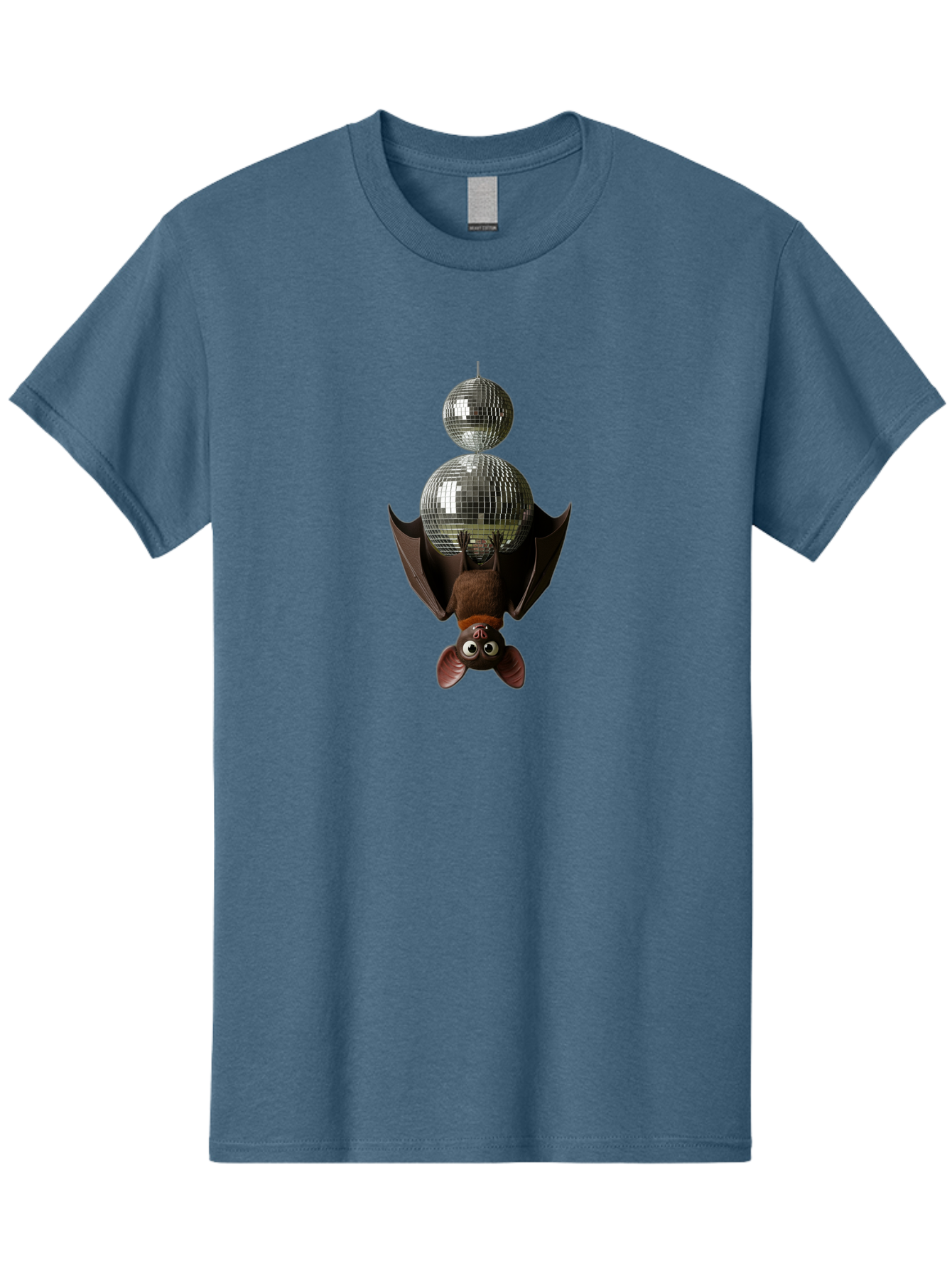 Bat-And-Disco-Balls Men'S Graphic Tee, 100% Cotton, Comfortable Casual Summer Wear, Machine Washable, Vintage Camera, Old Camera, Antique Camera, Black Camera, Classic Photography, Photography Equipment, Nostalgic Device, Film Camera, Baf686