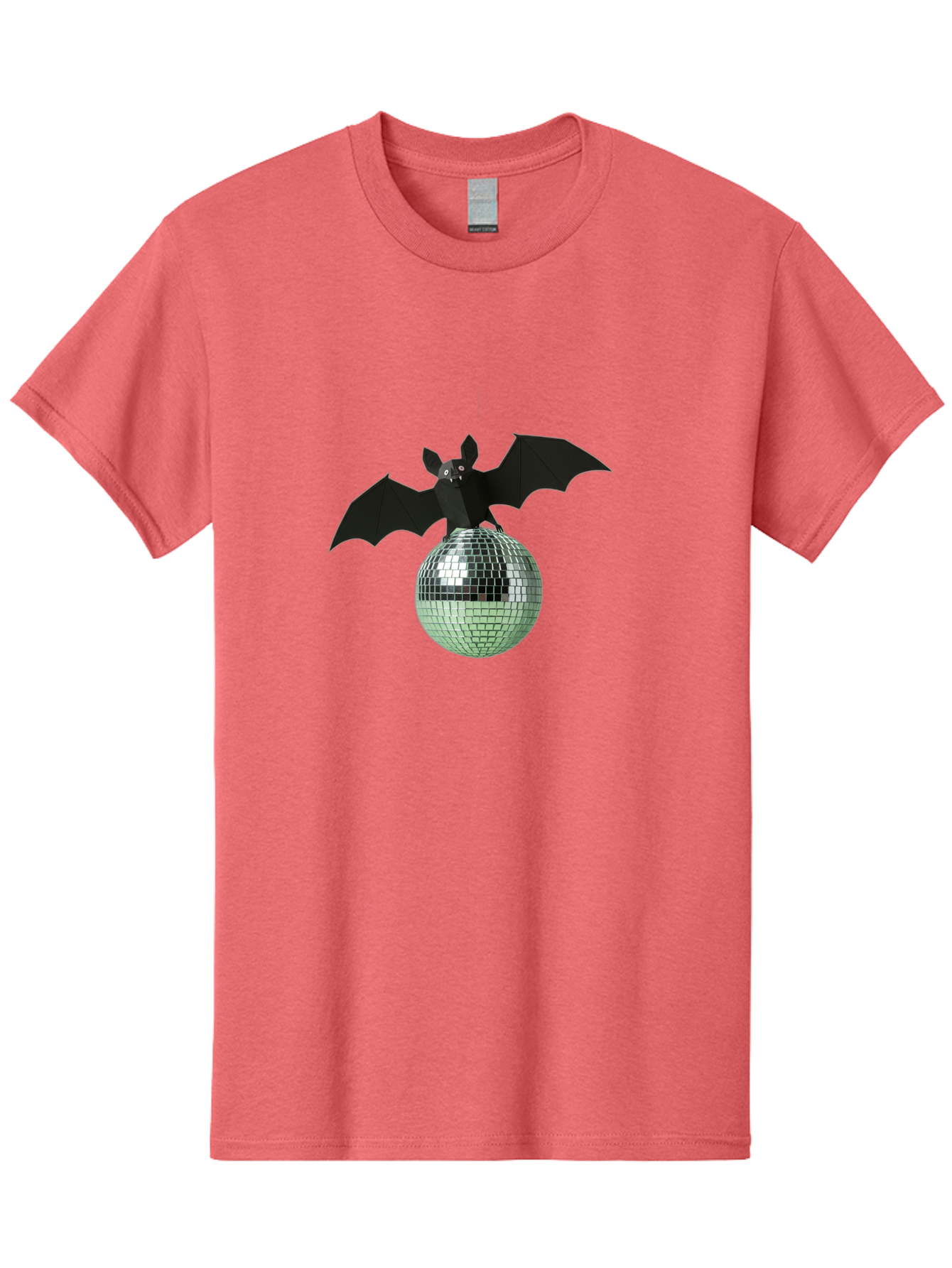 Bat-Disco-Ball-1 Men'S Graphic Tee, 100% Cotton, Comfortable Casual Summer Wear, Machine Washable, Vintage Camera, Old Camera, Antique Camera, Black Camera, Classic Photography, Photography Equipment, Nostalgic Device, Film Camera, Camera Art Baf687