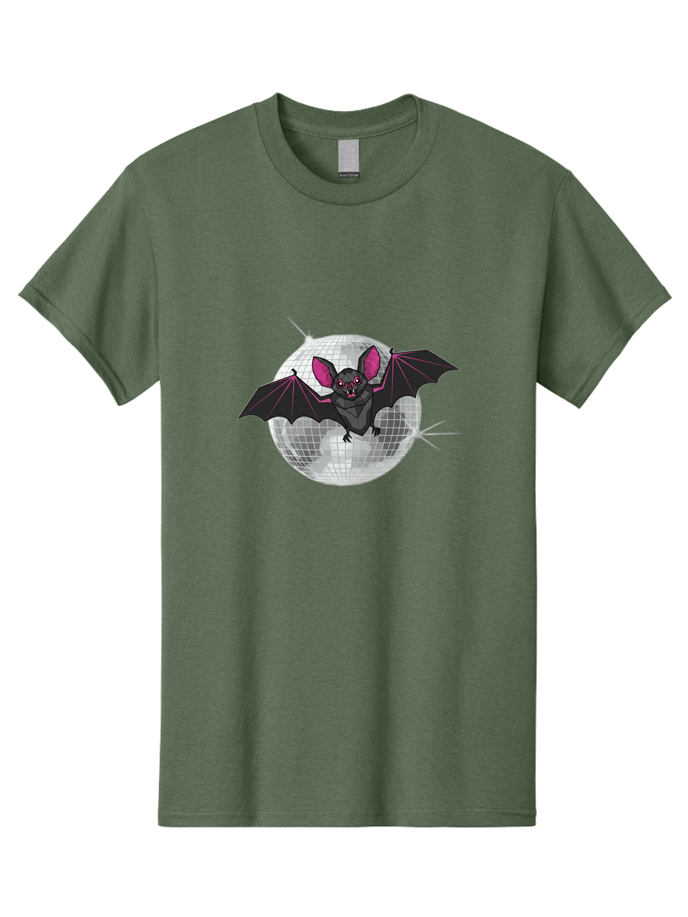 Bat-Disco-Ball-3 Men'S Graphic Tee, 100% Cotton, Comfortable Casual Summer Wear, Machine Washable, Vintage Camera, Old Camera, Antique Camera, Black Camera, Classic Photography, Photography Equipment, Nostalgic Device, Film Camera, Camera Art Baf689