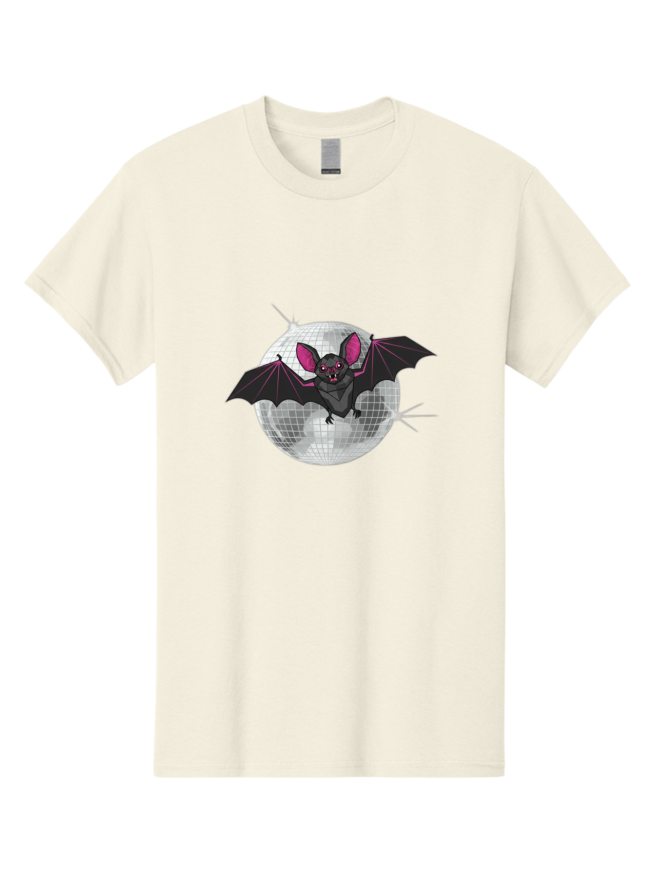 Bat-Disco-Ball-3 Men'S Graphic Tee, 100% Cotton, Comfortable Casual Summer Wear, Machine Washable, Vintage Camera, Old Camera, Antique Camera, Black Camera, Classic Photography, Photography Equipment, Nostalgic Device, Film Camera, Camera Art Baf689