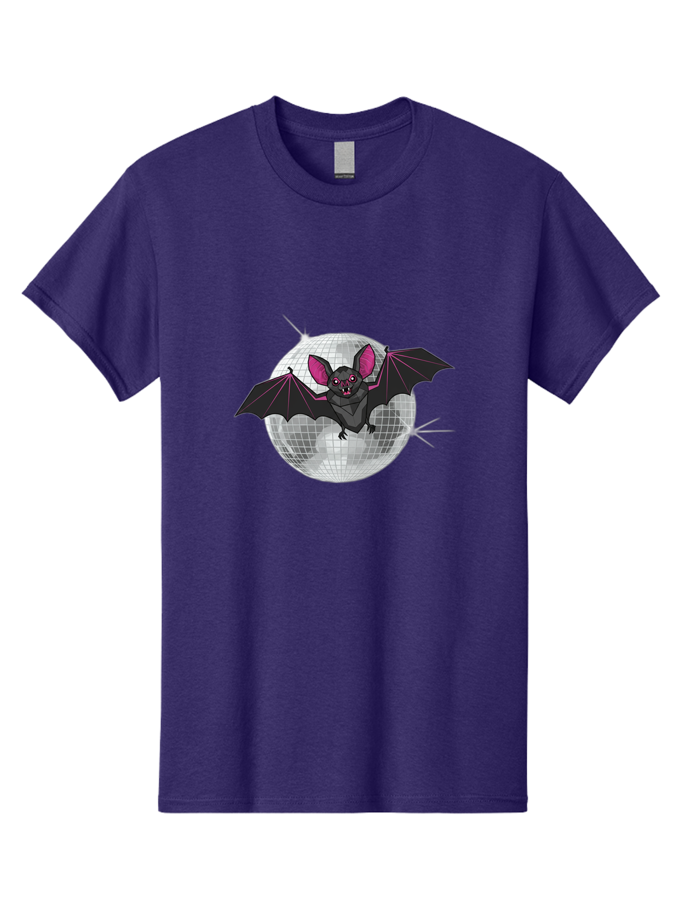Bat-Disco-Ball-3 Men'S Graphic Tee, 100% Cotton, Comfortable Casual Summer Wear, Machine Washable, Vintage Camera, Old Camera, Antique Camera, Black Camera, Classic Photography, Photography Equipment, Nostalgic Device, Film Camera, Camera Art Baf689