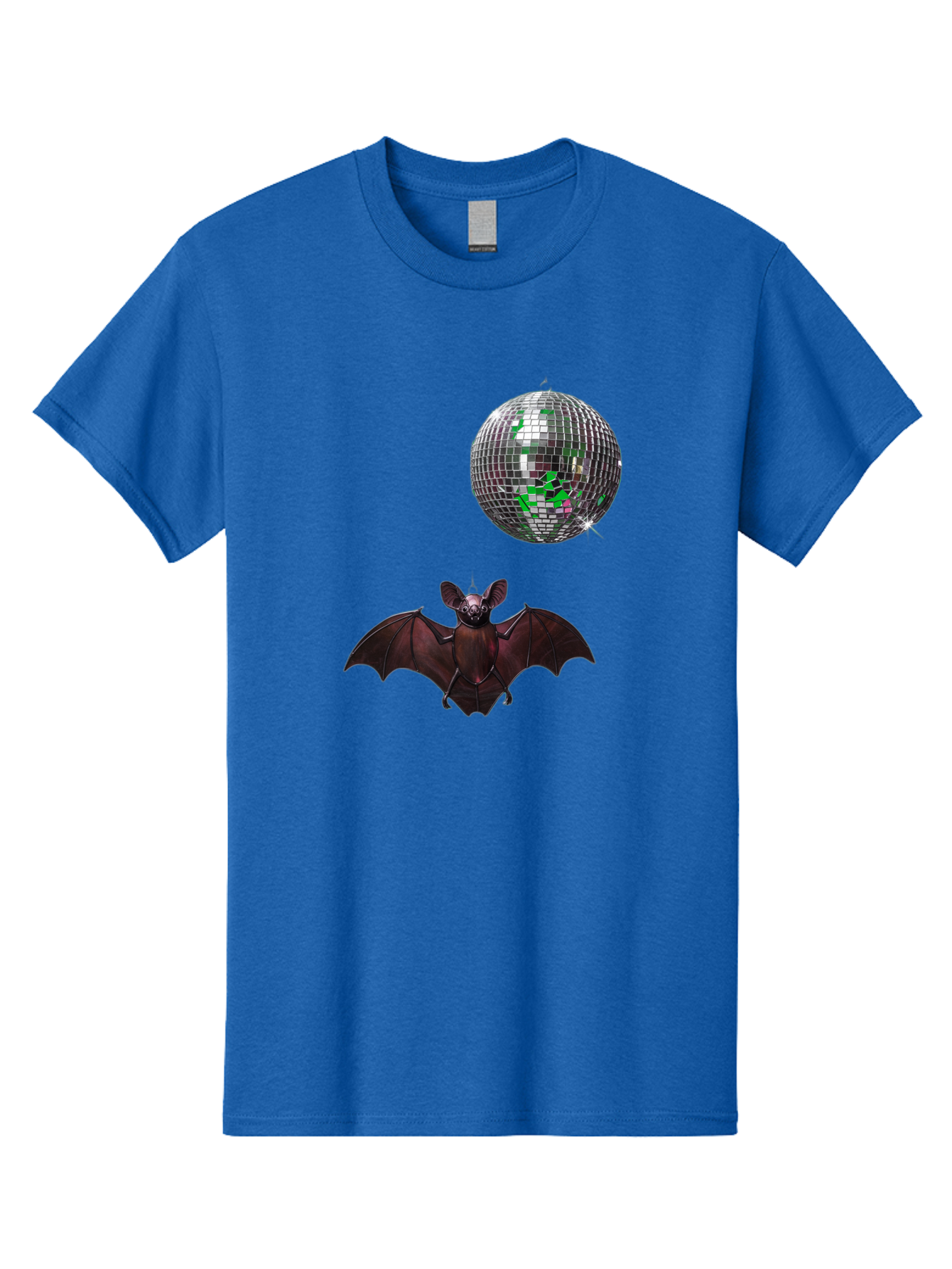 Bat-Disco-Ball Men'S Graphic Tee, 100% Cotton, Comfortable Casual Summer Wear, Machine Washable, Vintage Camera, Old Camera, Antique Camera, Black Camera, Classic Photography, Photography Equipment, Nostalgic Device, Film Camera, Camera Art Baf690