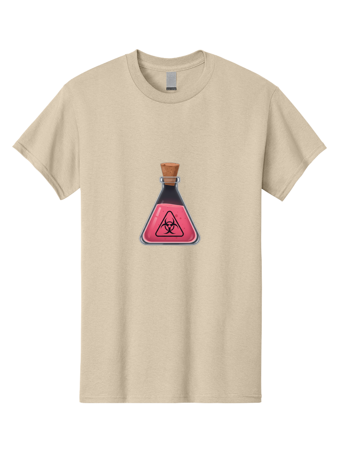 Biohazard-Flask Men'S Graphic Tee, 100% Cotton, Comfortable Casual Summer Wear, Machine Washable, Vintage Camera, Old Camera, Antique Camera, Black Camera, Classic Photography, Photography Equipment, Nostalgic Device, Film Camera, Camera Art Baf696