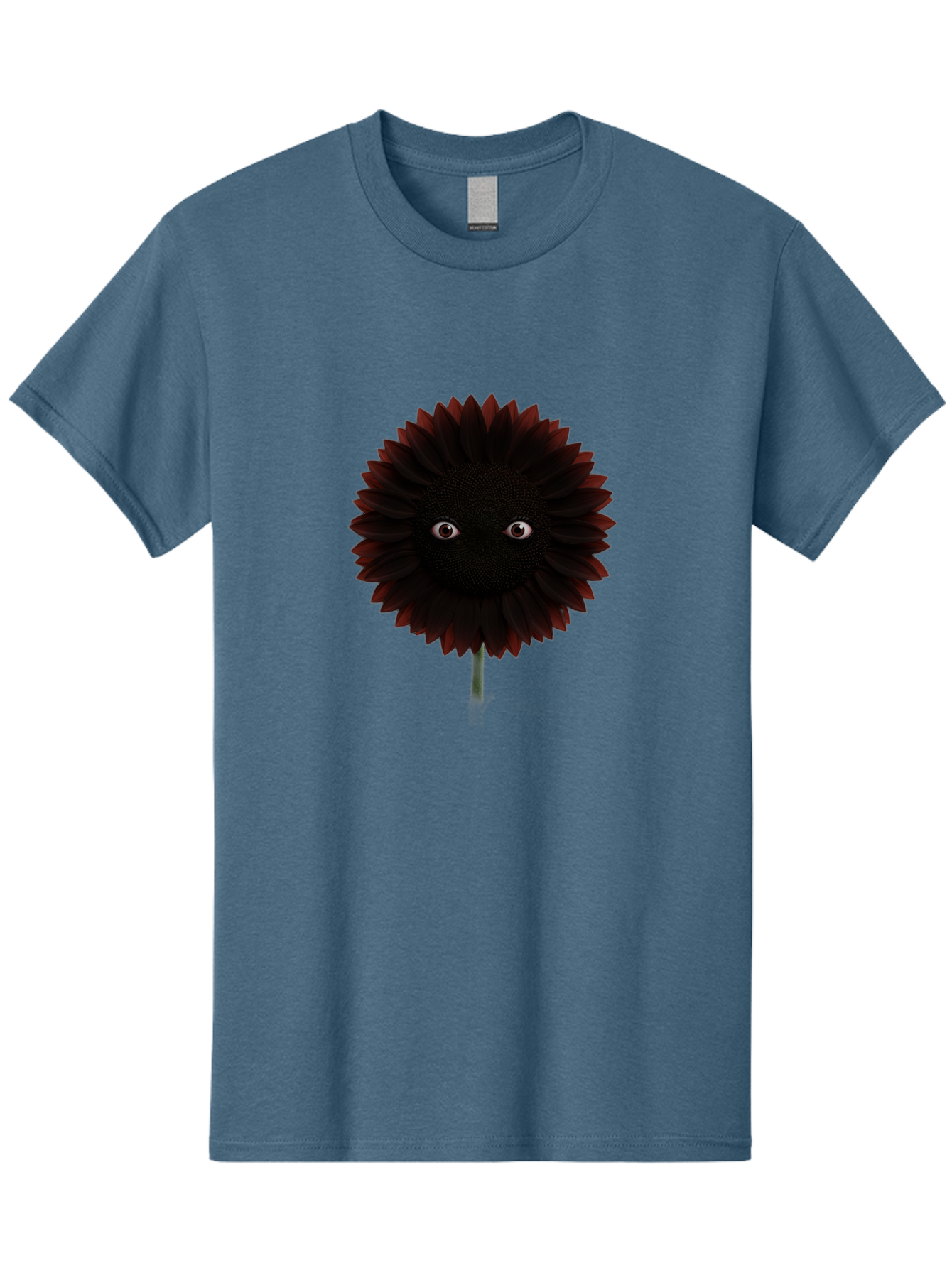 Black-Flower Men'S Graphic Tee, 100% Cotton, Comfortable Casual Summer Wear, Machine Washable, Vintage Camera, Old Camera, Antique Camera, Black Camera, Classic Photography, Photography Equipment, Nostalgic Device, Film Camera, Camera Art Baf697