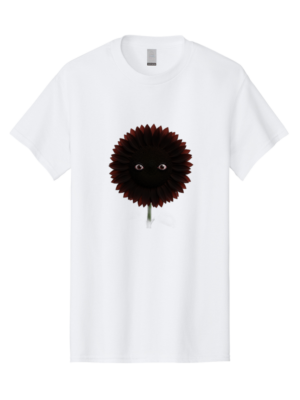Black-Flower Men'S Graphic Tee, 100% Cotton, Comfortable Casual Summer Wear, Machine Washable, Vintage Camera, Old Camera, Antique Camera, Black Camera, Classic Photography, Photography Equipment, Nostalgic Device, Film Camera, Camera Art Baf697