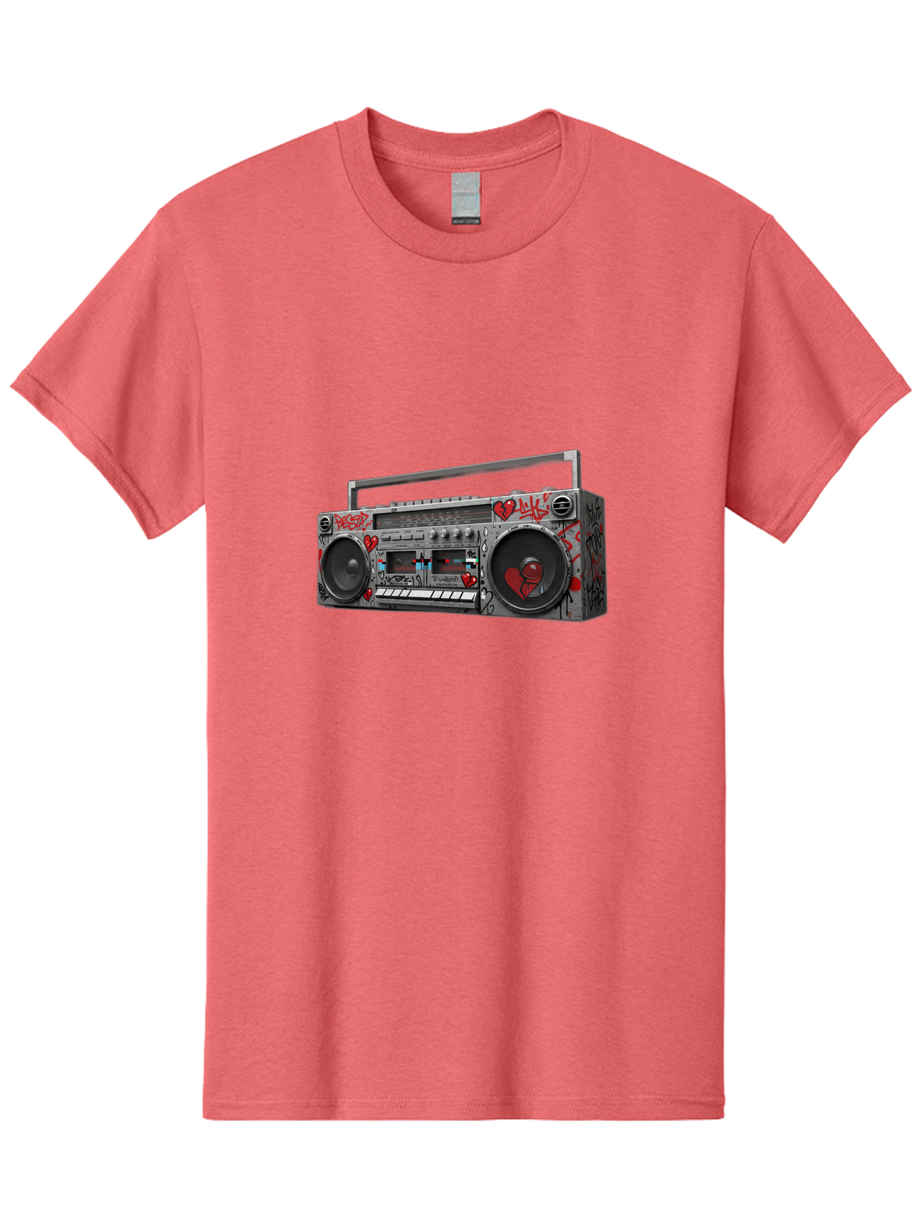 Boombox-3 Men'S Graphic Tee, 100% Cotton, Comfortable Casual Summer Wear, Machine Washable, Vintage Camera, Old Camera, Antique Camera, Black Camera, Classic Photography, Photography Equipment, Nostalgic Device, Film Camera, Camera Art Baf700