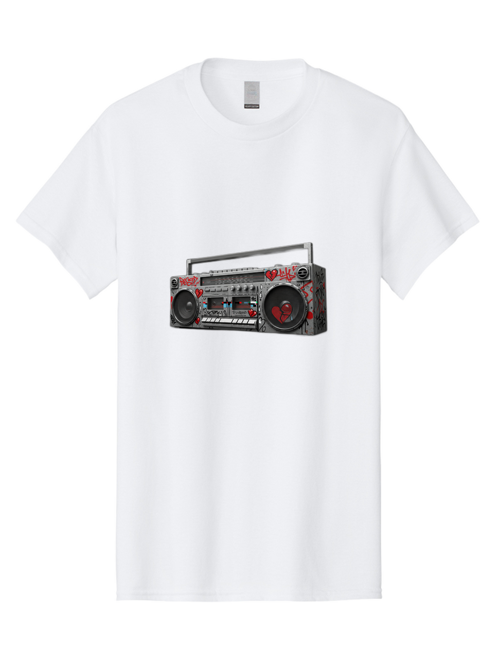Boombox-3 Men'S Graphic Tee, 100% Cotton, Comfortable Casual Summer Wear, Machine Washable, Vintage Camera, Old Camera, Antique Camera, Black Camera, Classic Photography, Photography Equipment, Nostalgic Device, Film Camera, Camera Art Baf700