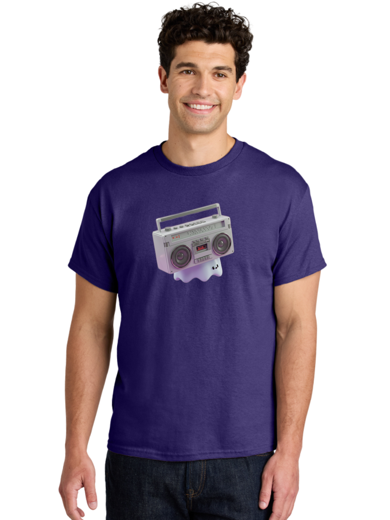 Boombox Men'S Graphic Tee, 100% Cotton, Comfortable Casual Summer Wear, Machine Washable, Vintage Camera, Old Camera, Antique Camera, Black Camera, Classic Photography, Photography Equipment, Nostalgic Device, Film Camera, Camera Art Baf704