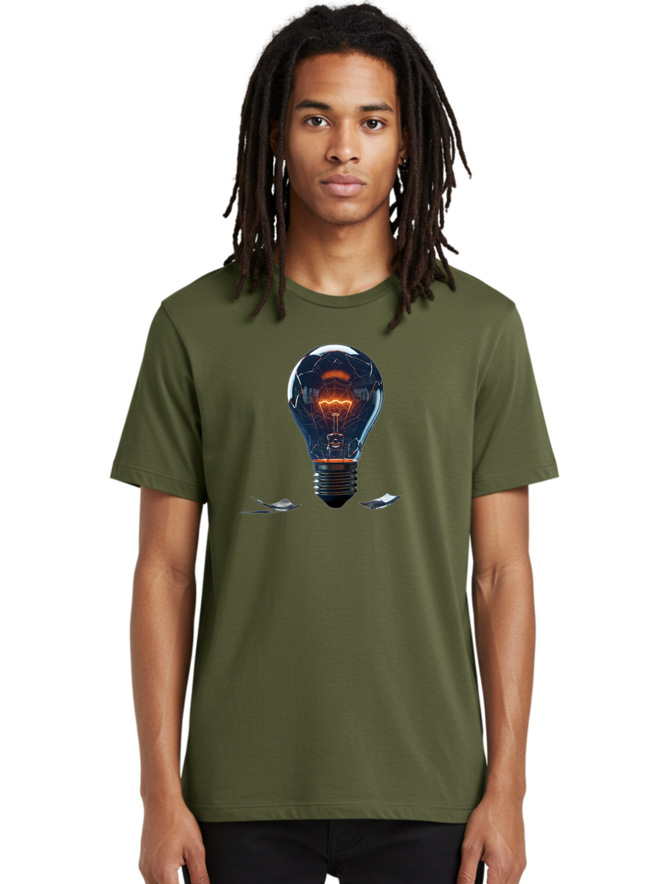 Broken-Bulb Men'S Graphic Tee, 100% Cotton, Comfortable Casual Summer Wear, Machine Washable, Vintage Camera, Old Camera, Antique Camera, Black Camera, Classic Photography, Photography Equipment, Nostalgic Device, Film Camera, Camera Art Baf705