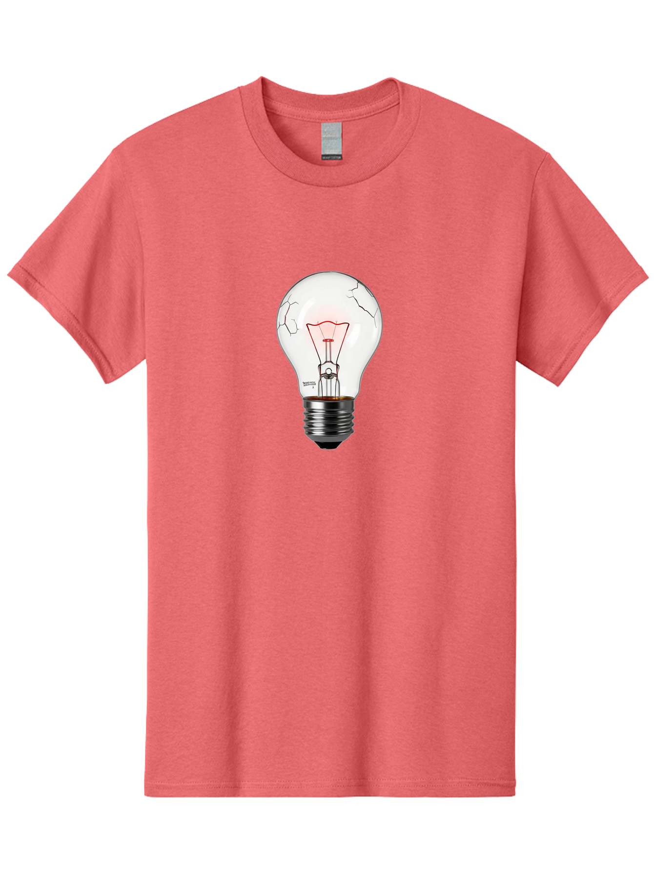 Broken-Light-Bulb-1 Men'S Graphic Tee, 100% Cotton, Comfortable Casual Summer Wear, Machine Washable, Vintage Camera, Old Camera, Antique Camera, Black Camera, Classic Photography, Photography Equipment, Nostalgic Device, Film Camera, Baf707