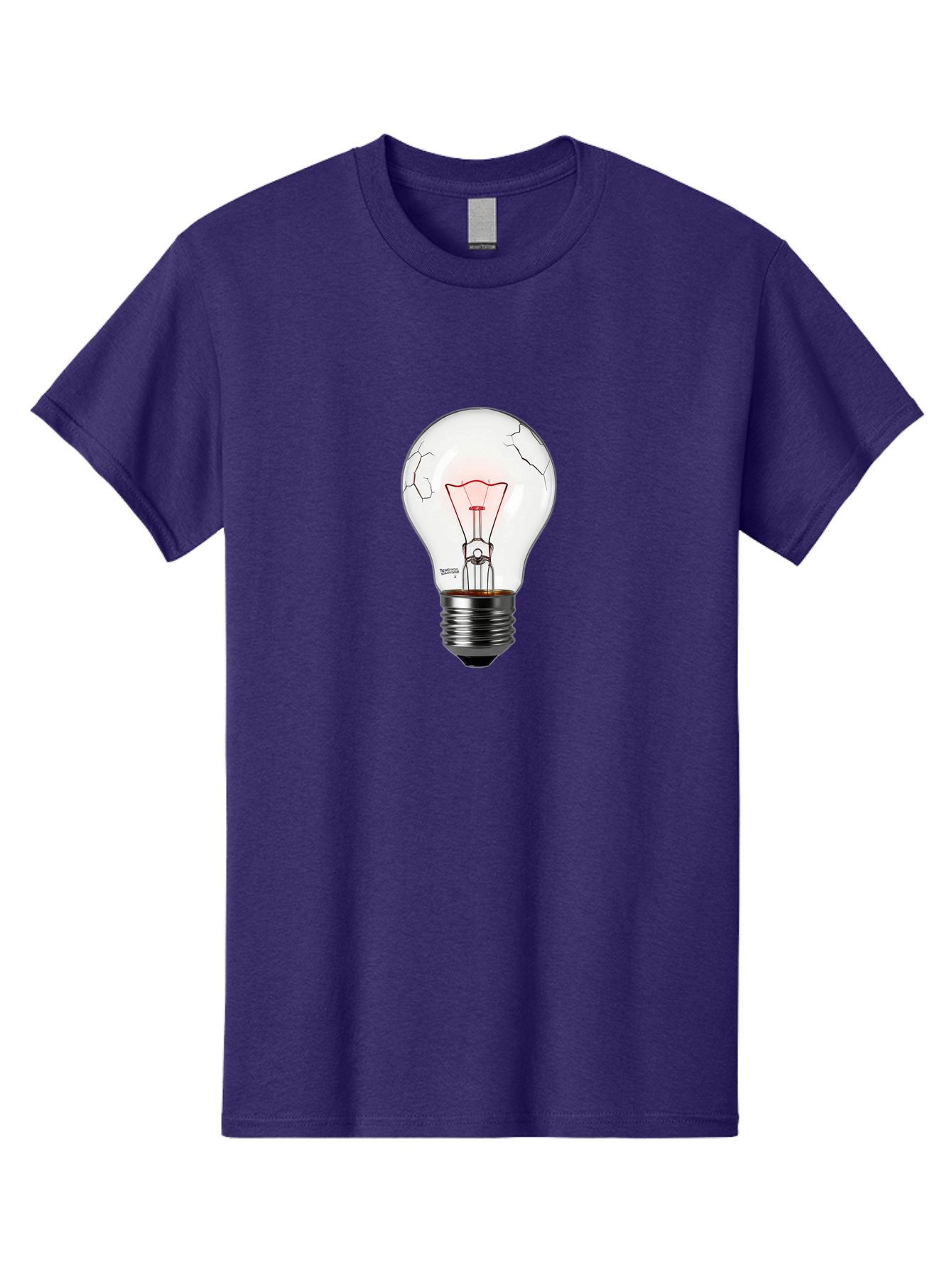 Broken-Light-Bulb-1 Men'S Graphic Tee, 100% Cotton, Comfortable Casual Summer Wear, Machine Washable, Vintage Camera, Old Camera, Antique Camera, Black Camera, Classic Photography, Photography Equipment, Nostalgic Device, Film Camera, Baf707