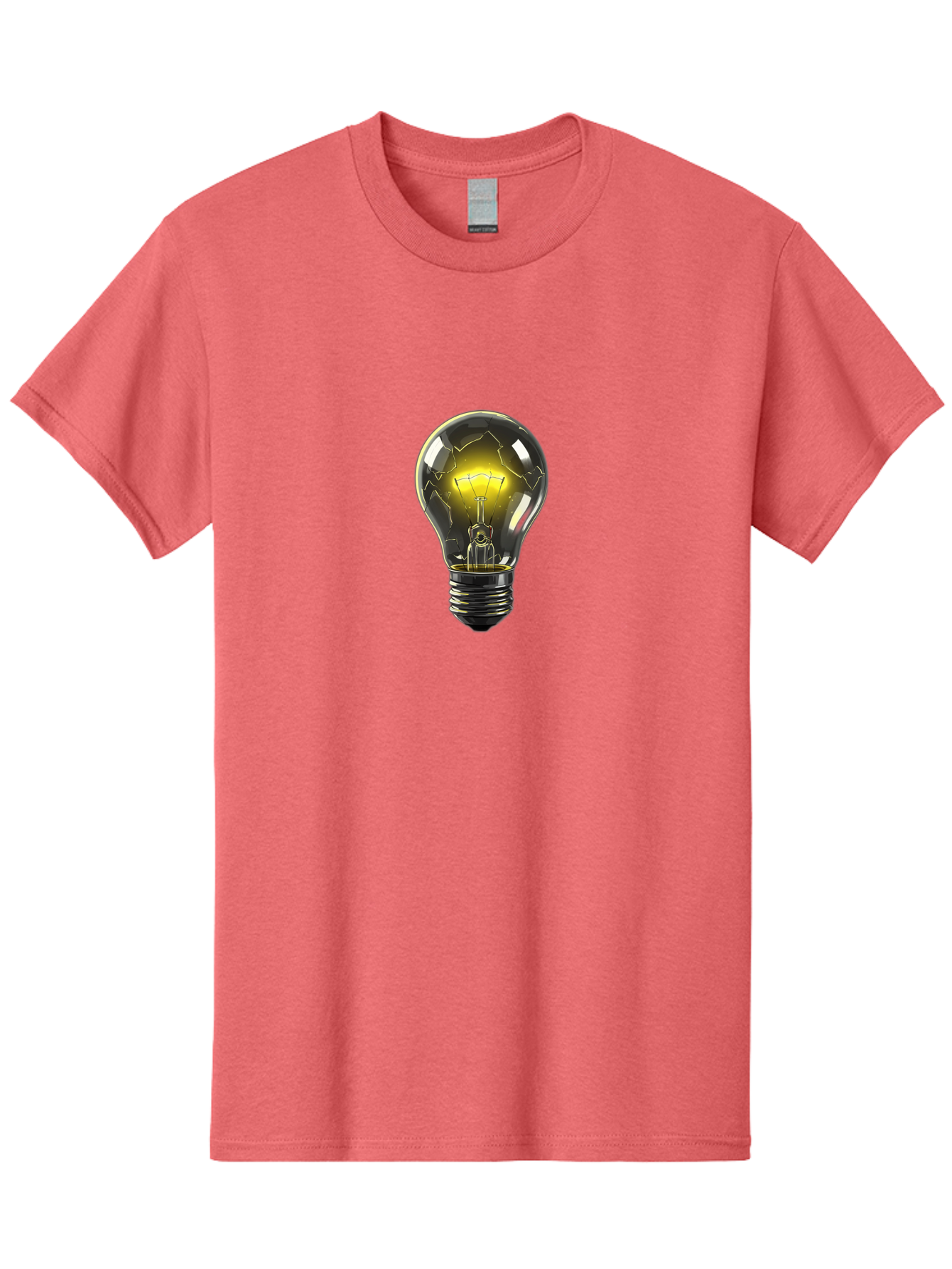 Broken-Light-Bulb-2 Men'S Graphic Tee, 100% Cotton, Comfortable Casual Summer Wear, Machine Washable, Vintage Camera, Old Camera, Antique Camera, Black Camera, Classic Photography, Photography Equipment, Nostalgic Device, Film Camera, Baf708