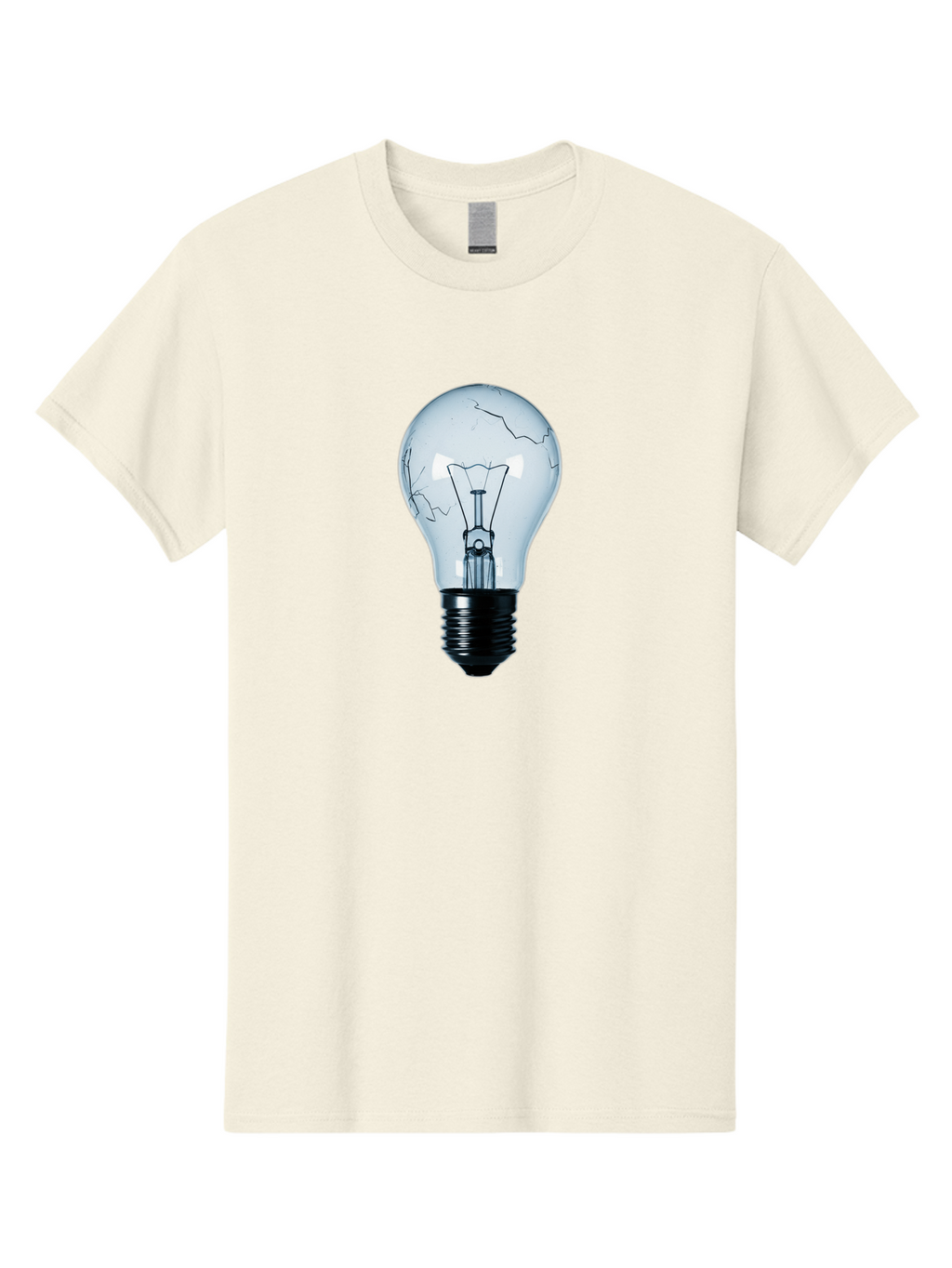 Broken-Light-Bulb-3 Men'S Graphic Tee, 100% Cotton, Comfortable Casual Summer Wear, Machine Washable, Vintage Camera, Old Camera, Antique Camera, Black Camera, Classic Photography, Photography Equipment, Nostalgic Device, Film Camera, Baf709