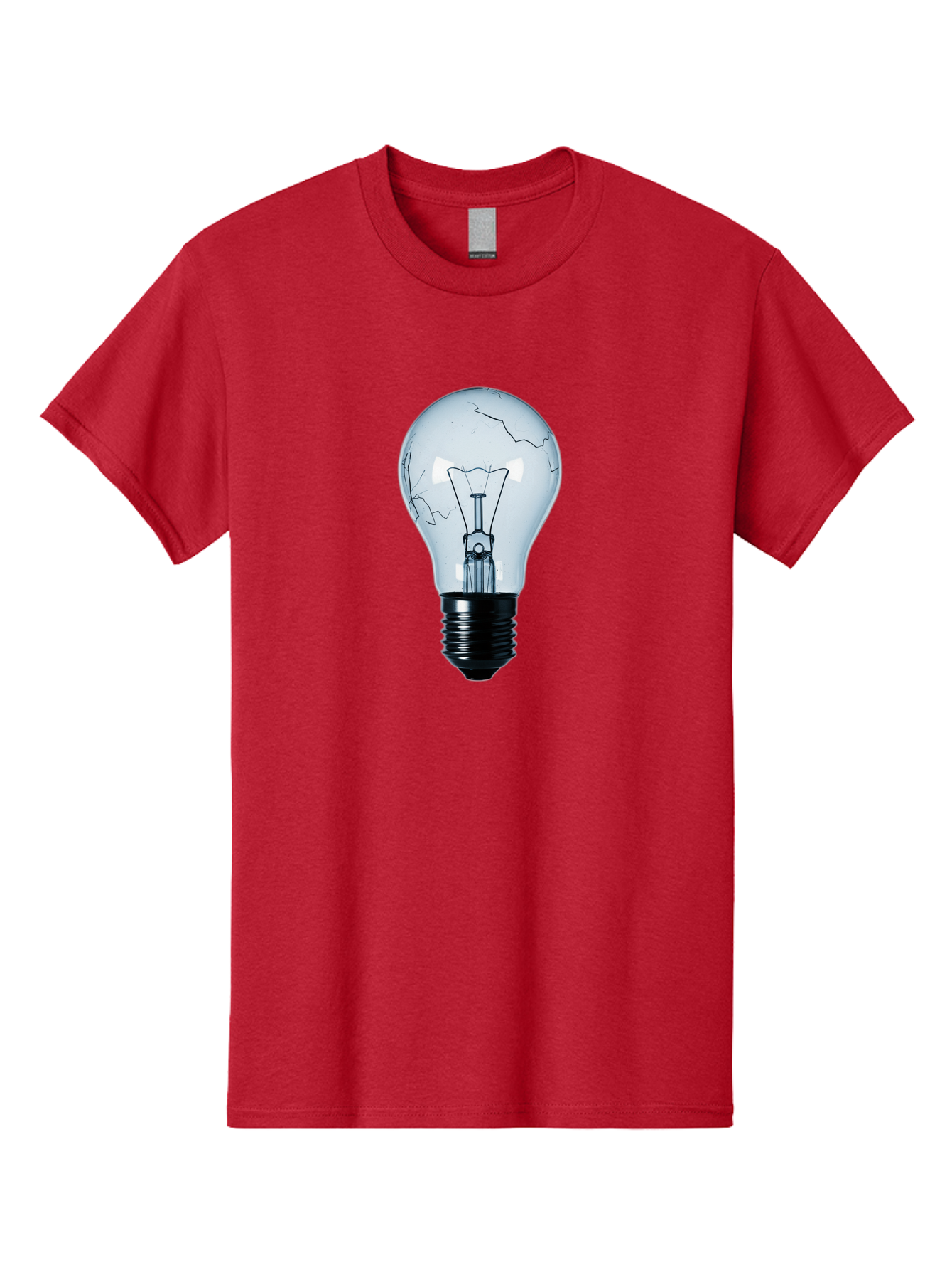 Broken-Light-Bulb-3 Men'S Graphic Tee, 100% Cotton, Comfortable Casual Summer Wear, Machine Washable, Vintage Camera, Old Camera, Antique Camera, Black Camera, Classic Photography, Photography Equipment, Nostalgic Device, Film Camera, Baf709