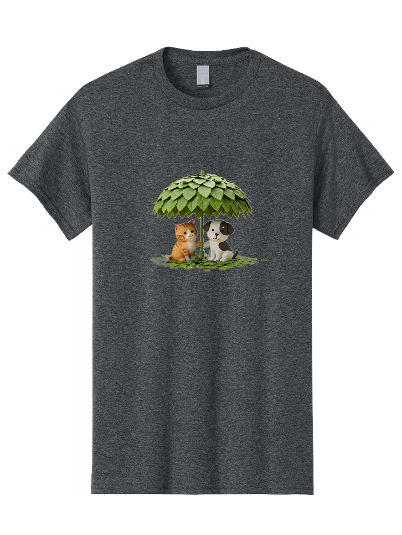 Cat-And-Dog-Under-Parasol Men'S Graphic Tee, 100% Cotton, Comfortable Casual Summer Wear, Machine Washable, Vintage Camera, Old Camera, Antique Camera, Black Camera, Classic Photography, Photography Equipment, Nostalgic Device, Film Camera, Baf713