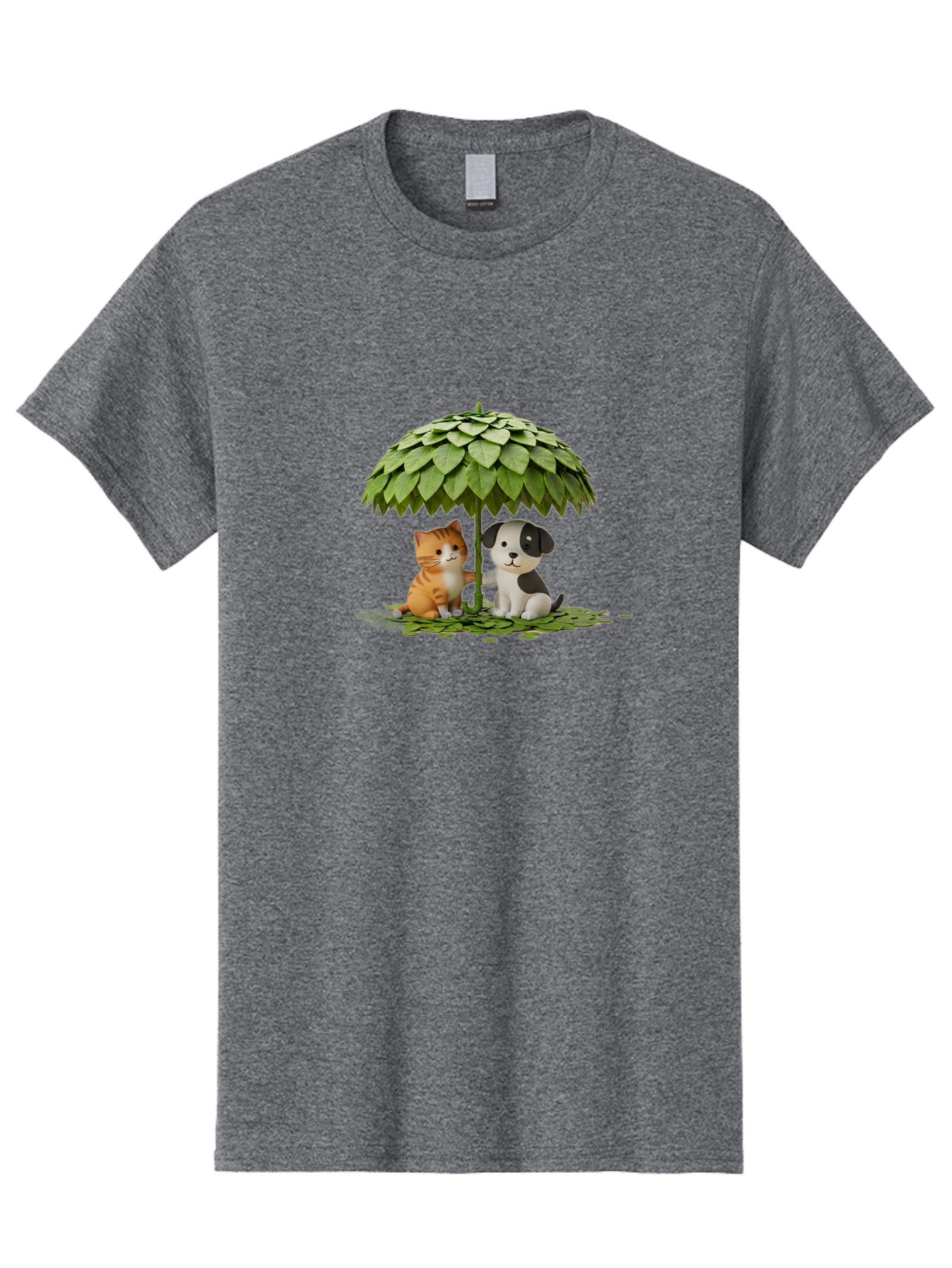 Cat-And-Dog-Under-Parasol Men'S Graphic Tee, 100% Cotton, Comfortable Casual Summer Wear, Machine Washable, Vintage Camera, Old Camera, Antique Camera, Black Camera, Classic Photography, Photography Equipment, Nostalgic Device, Film Camera, Baf713