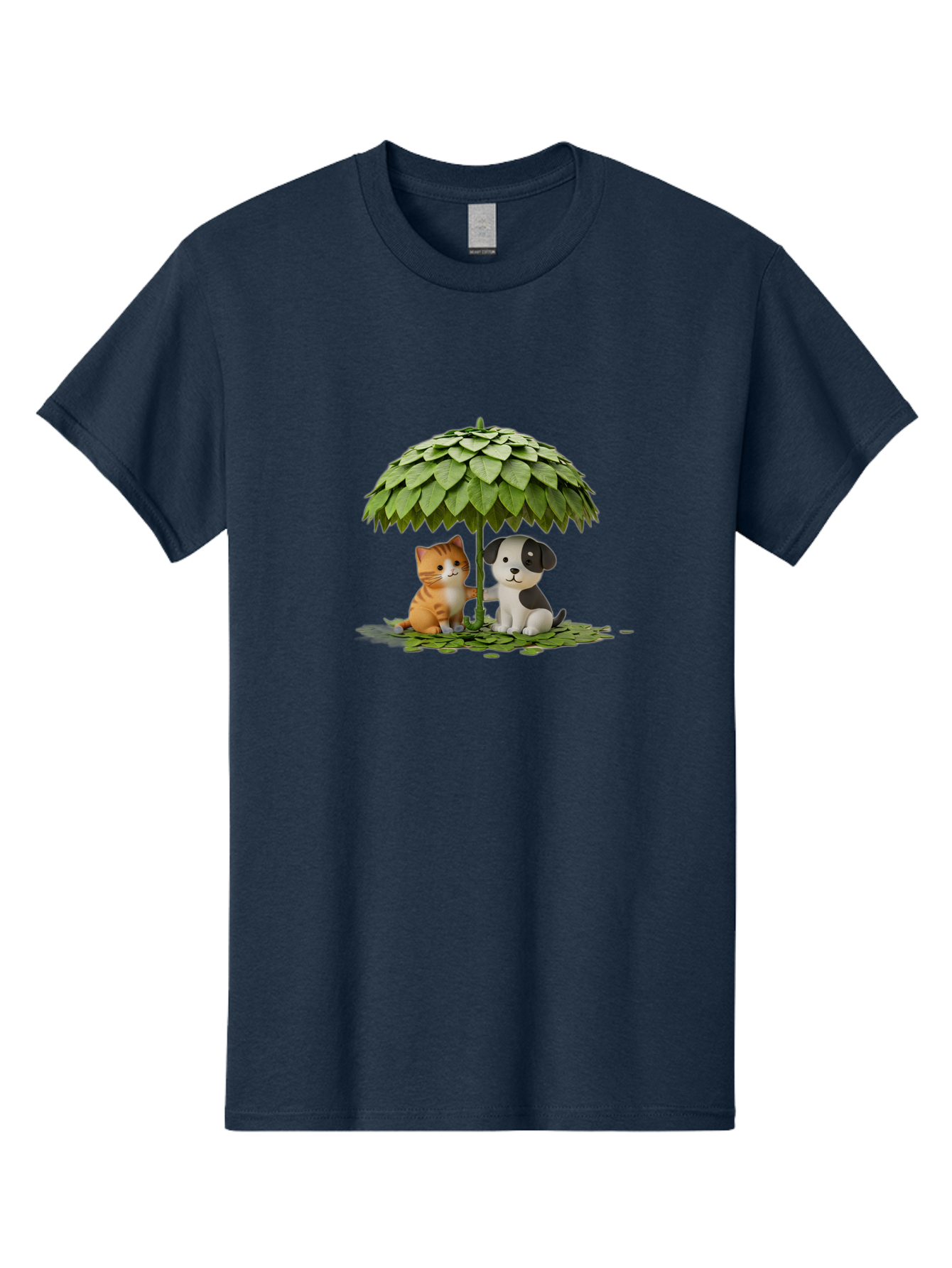 Cat-And-Dog-Under-Parasol Men'S Graphic Tee, 100% Cotton, Comfortable Casual Summer Wear, Machine Washable, Vintage Camera, Old Camera, Antique Camera, Black Camera, Classic Photography, Photography Equipment, Nostalgic Device, Film Camera, Baf713