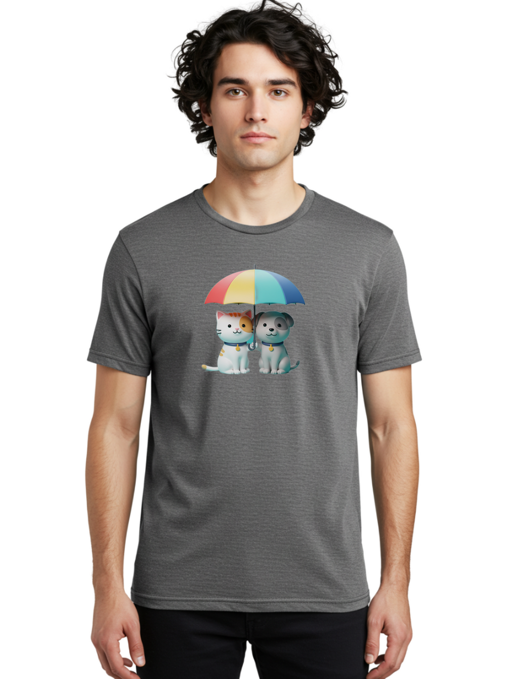 Cat-And-Dog Men'S Graphic Tee, 100% Cotton, Comfortable Casual Summer Wear, Machine Washable, Vintage Camera, Old Camera, Antique Camera, Black Camera, Classic Photography, Photography Equipment, Nostalgic Device, Film Camera, Camera Art Baf723