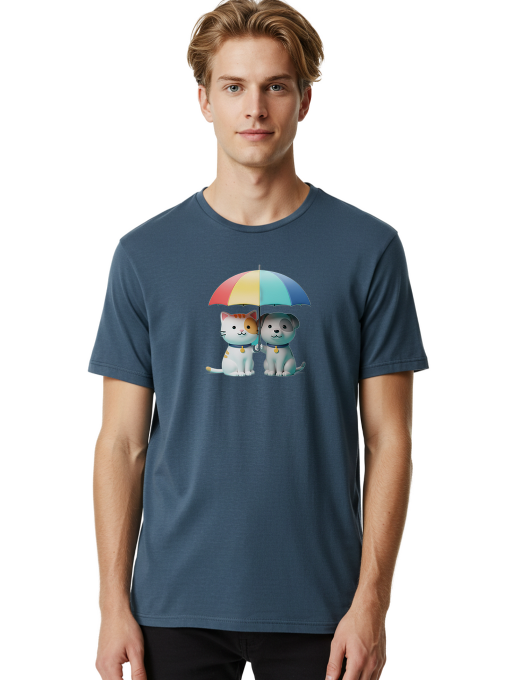 Cat-And-Dog Men'S Graphic Tee, 100% Cotton, Comfortable Casual Summer Wear, Machine Washable, Vintage Camera, Old Camera, Antique Camera, Black Camera, Classic Photography, Photography Equipment, Nostalgic Device, Film Camera, Camera Art Baf723
