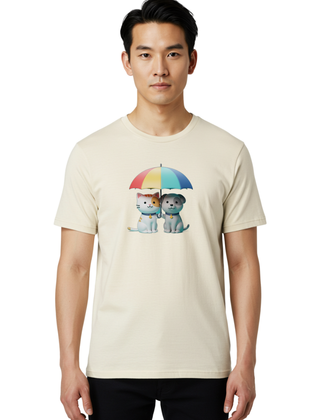Cat-And-Dog Men'S Graphic Tee, 100% Cotton, Comfortable Casual Summer Wear, Machine Washable, Vintage Camera, Old Camera, Antique Camera, Black Camera, Classic Photography, Photography Equipment, Nostalgic Device, Film Camera, Camera Art Baf723