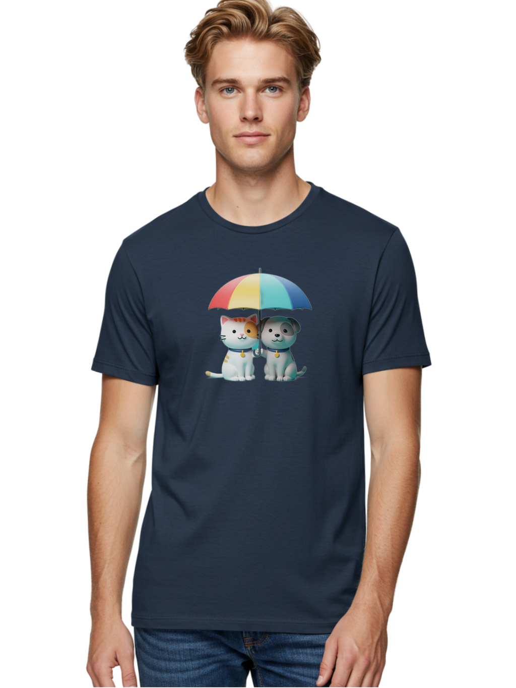 Cat-And-Dog Men'S Graphic Tee, 100% Cotton, Comfortable Casual Summer Wear, Machine Washable, Vintage Camera, Old Camera, Antique Camera, Black Camera, Classic Photography, Photography Equipment, Nostalgic Device, Film Camera, Camera Art Baf723
